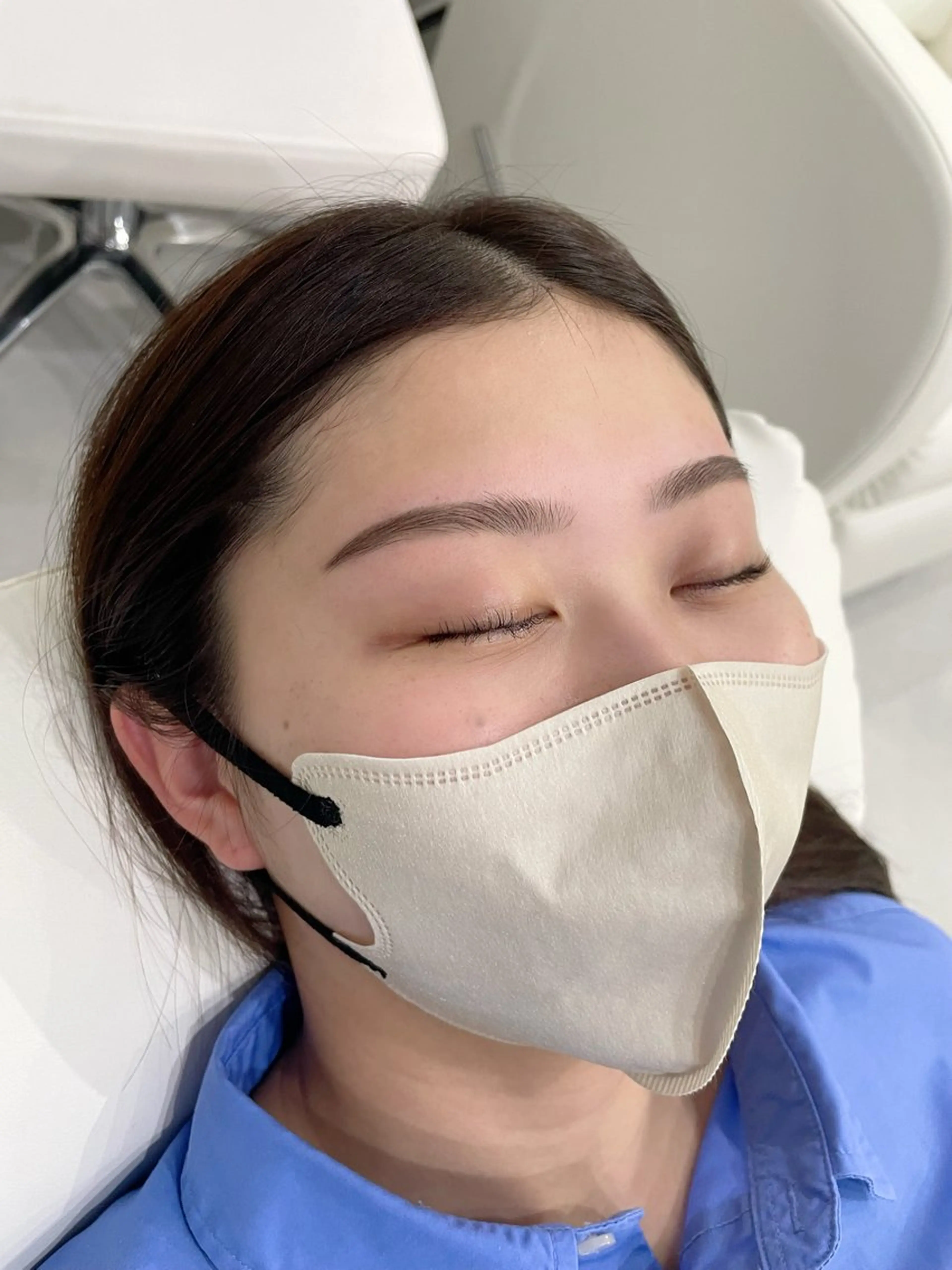 間引きあり/メイク込アイブロウワックス＋鼻毛ワックスの贅沢セット✨️ぜひメンズに選択してほしいメニューです🚹の写真