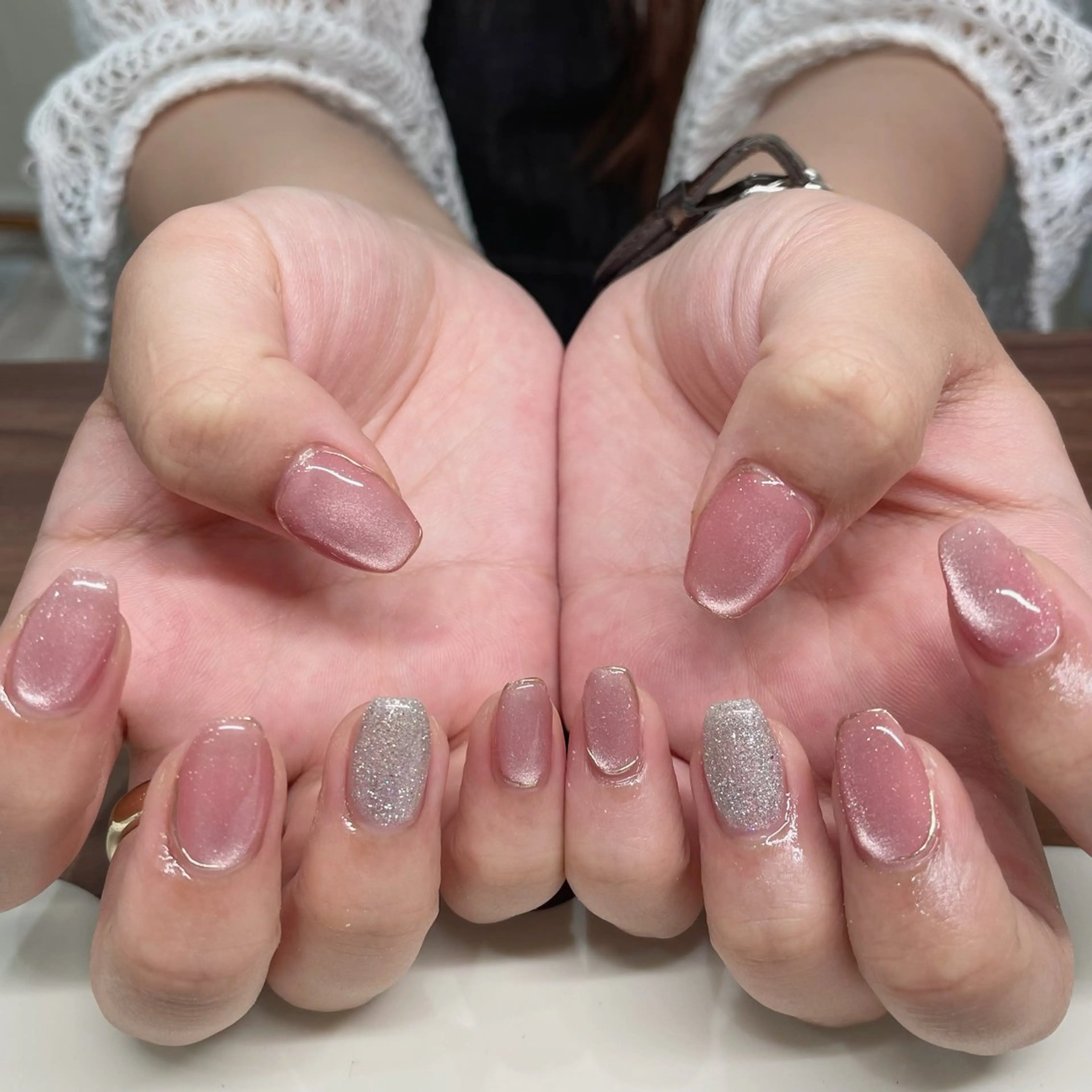 ネイル フラッシュネイル マグネットネイル Ricnail☾ ayanoのネイルデザイン