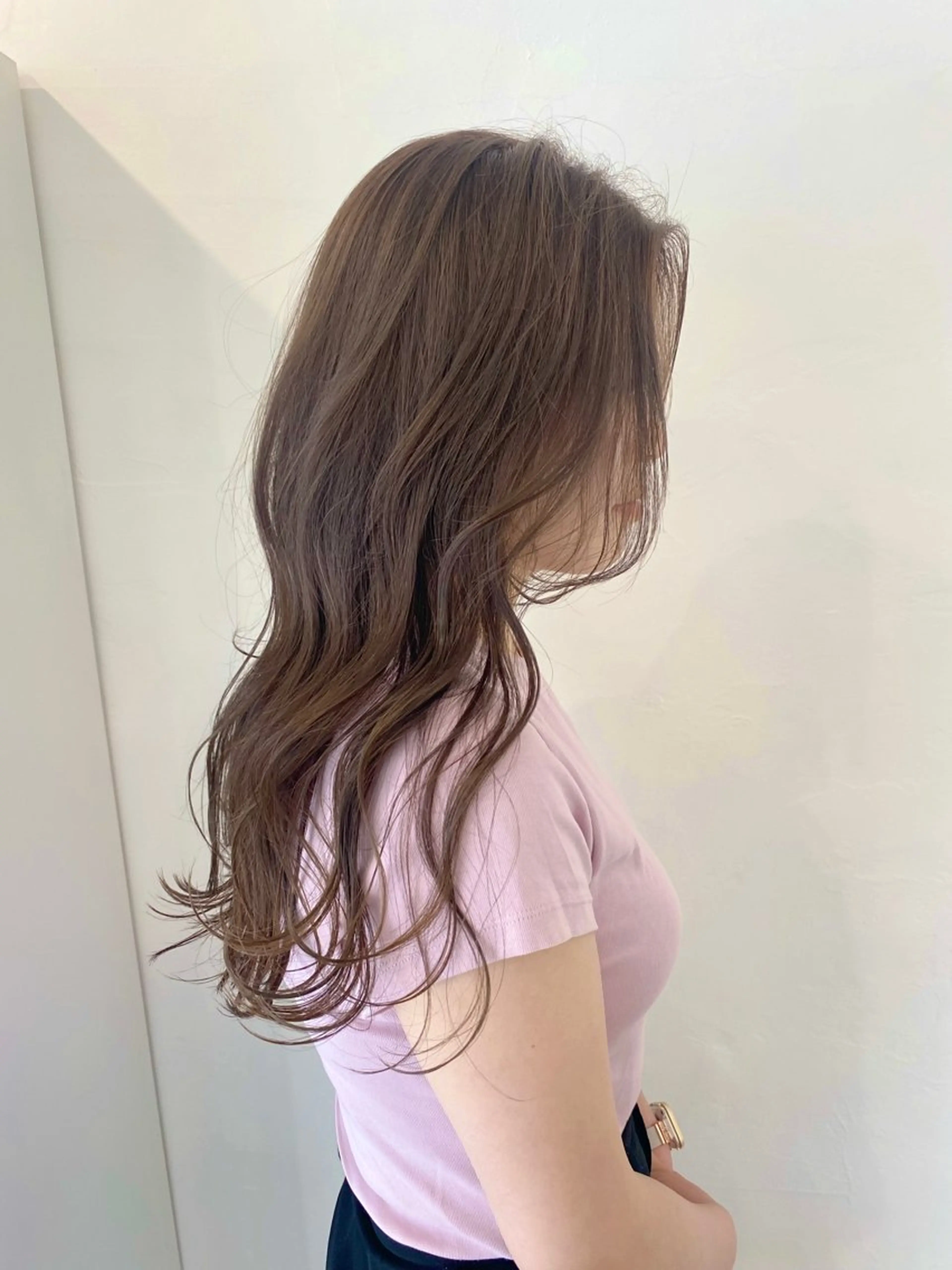 ロング 透明感カラー／メンズ 特化kazumaのヘアスタイル