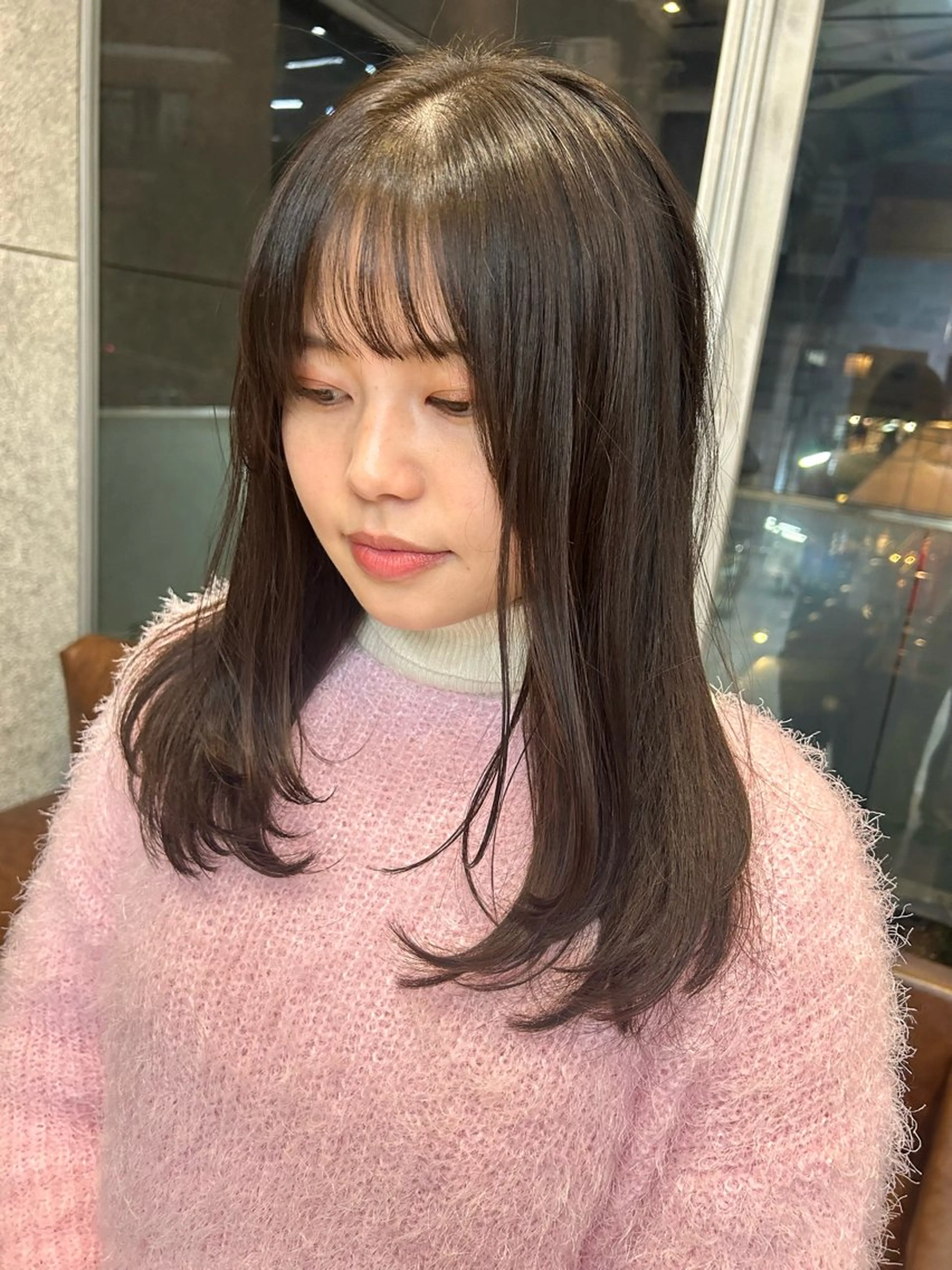 ロング 🤍垢抜け♡透明感 カラーmoeka🤍のヘアスタイル