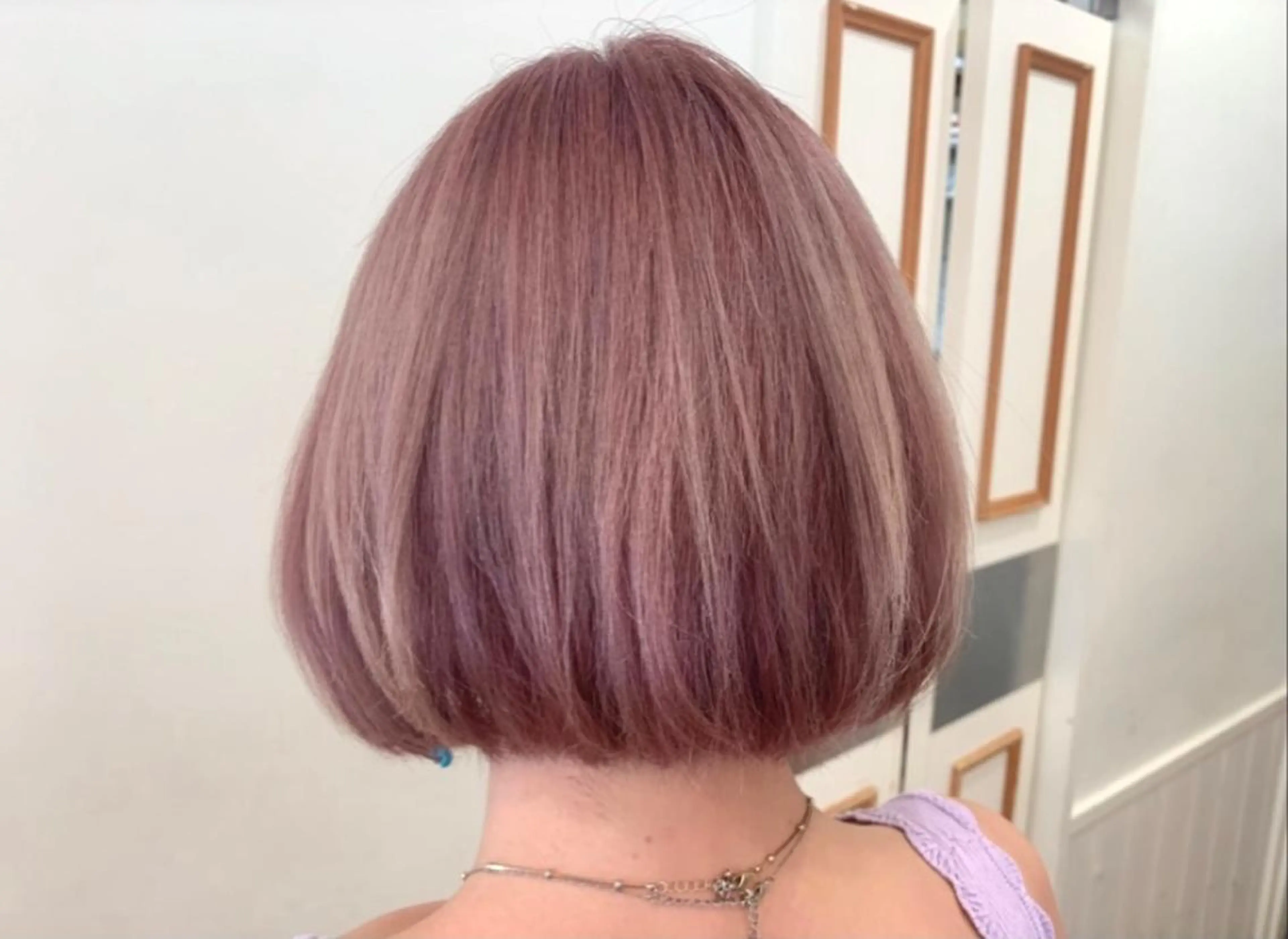 カラー カット ヘアカラー ボブ/美髪矯正 /佐藤　奈巳のヘアスタイル