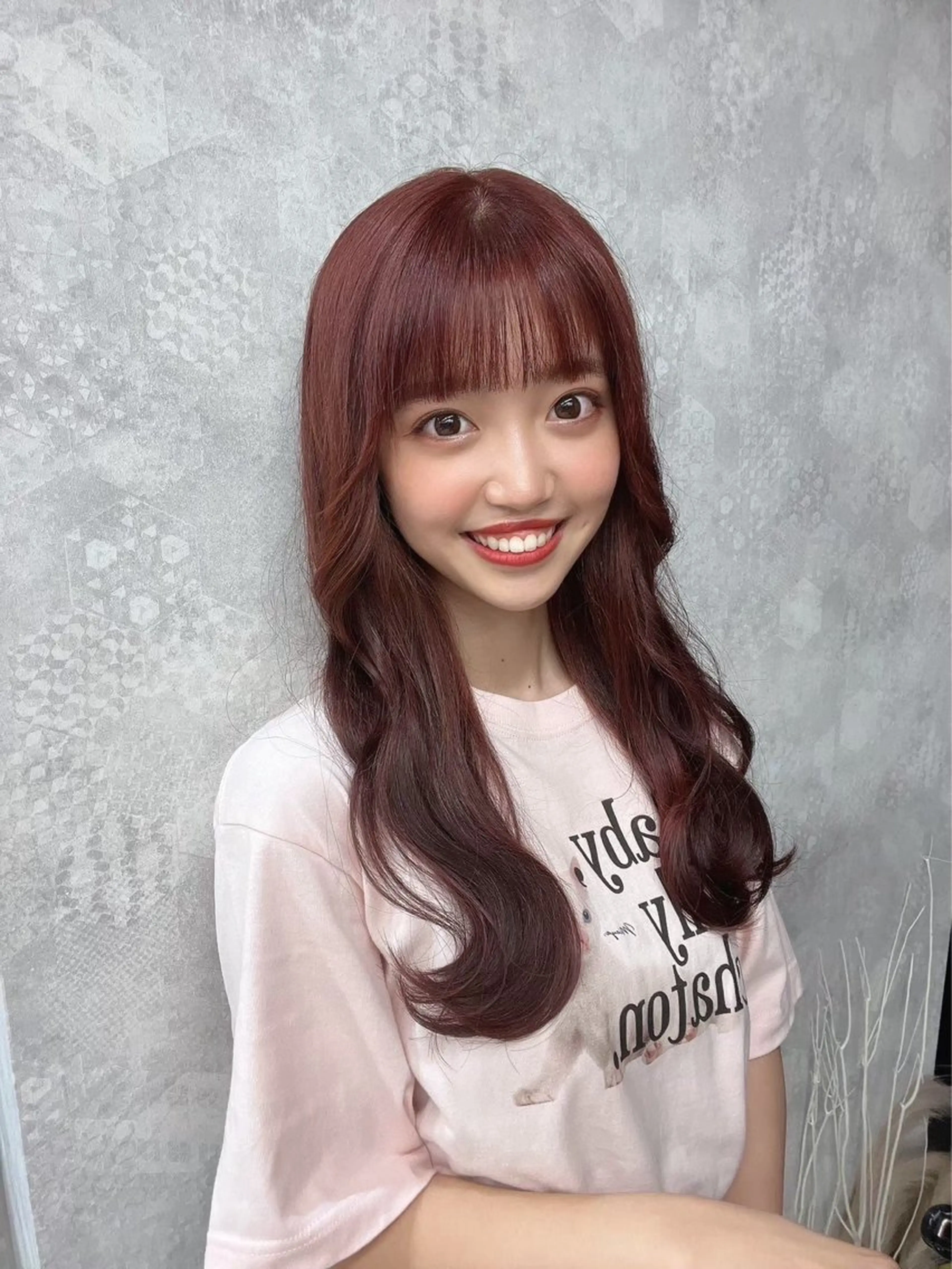 ロング 島川 蒼梧のヘアスタイル