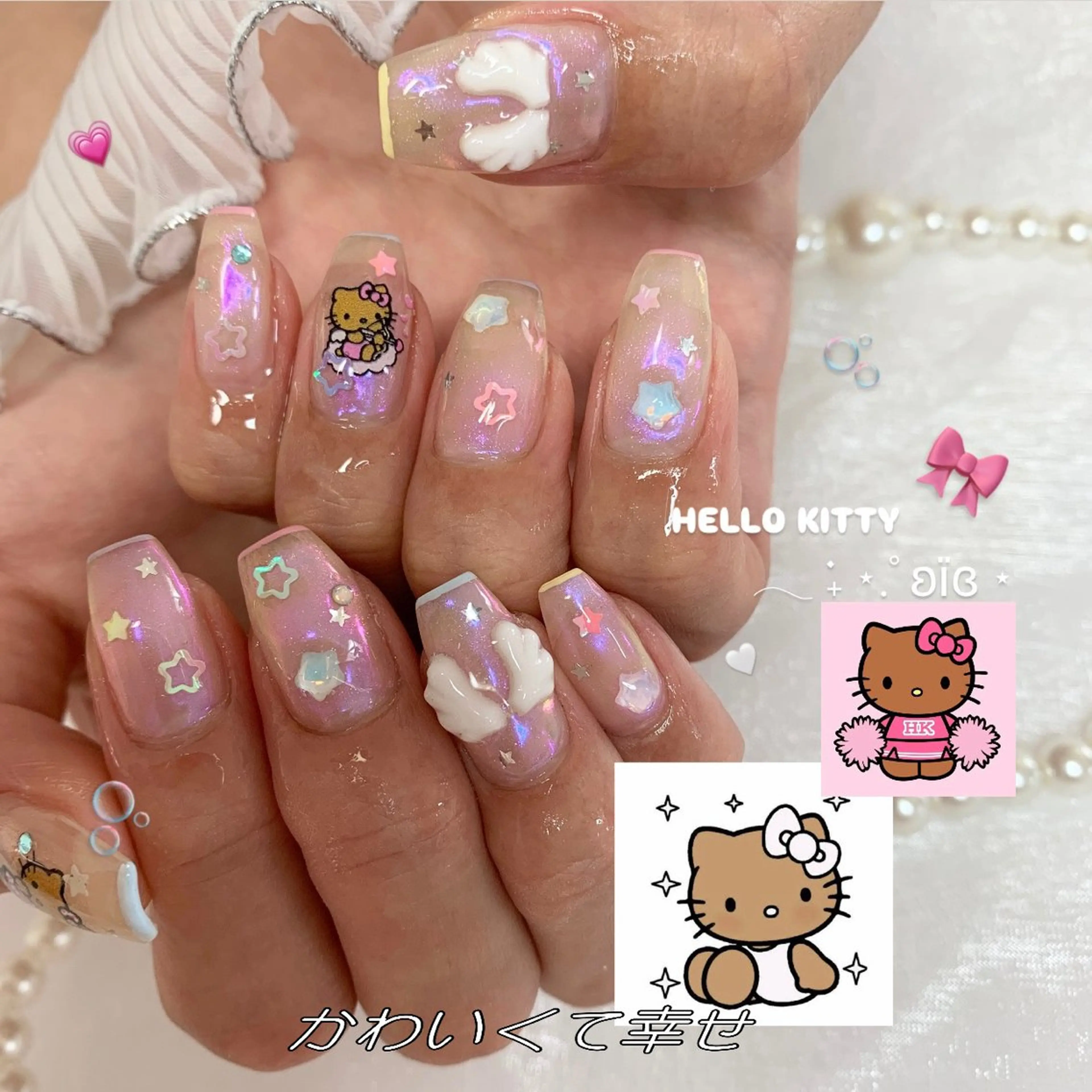 ネイル ハンドネイル La neige* yuki 🐩🌙のネイルデザイン