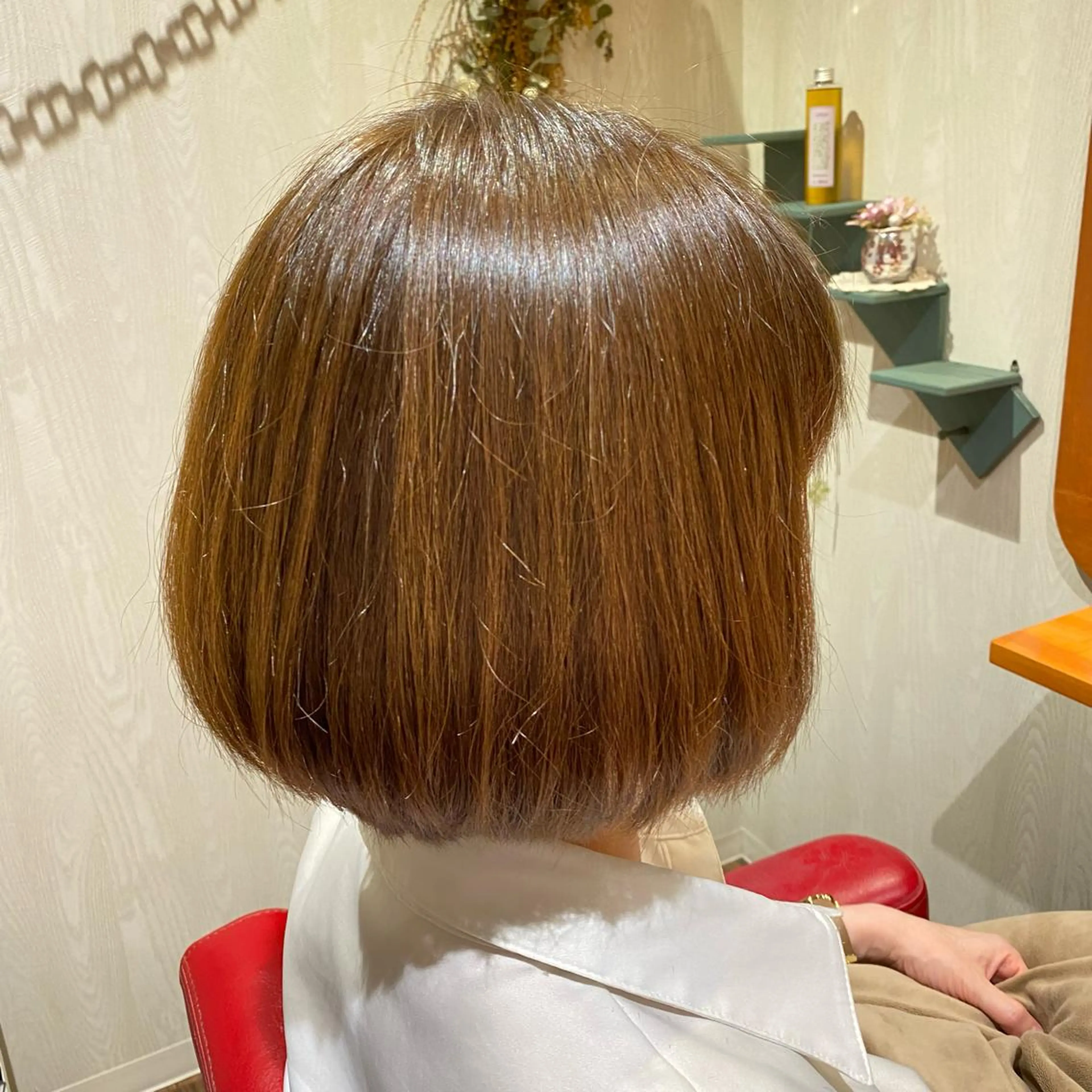 ミディアム 木宮 美緒のヘアスタイル