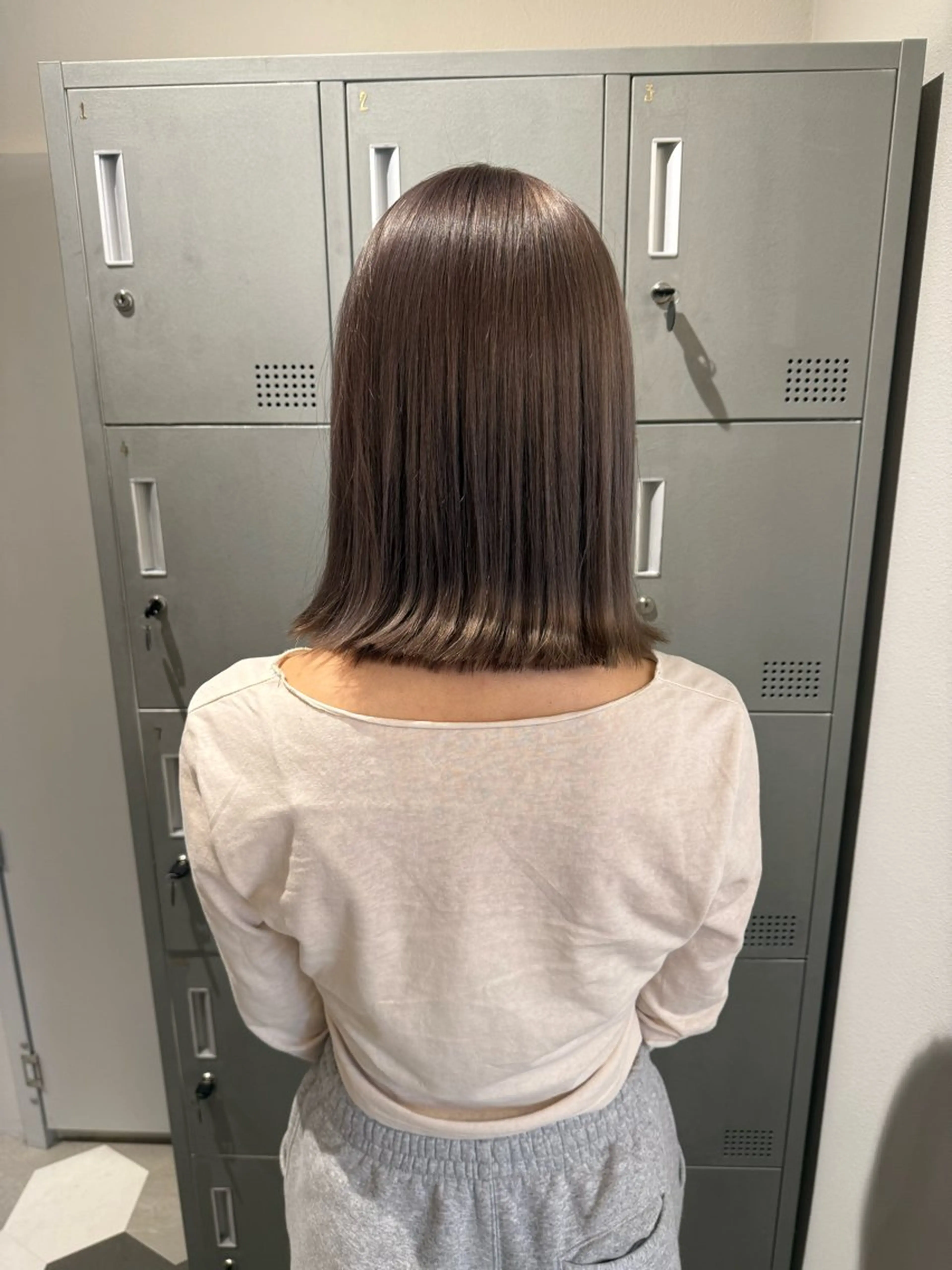 ミディアム カラー ヘアカラー トリートメント ブリーチ/アレンジ 天満/chihiroのヘアスタイル