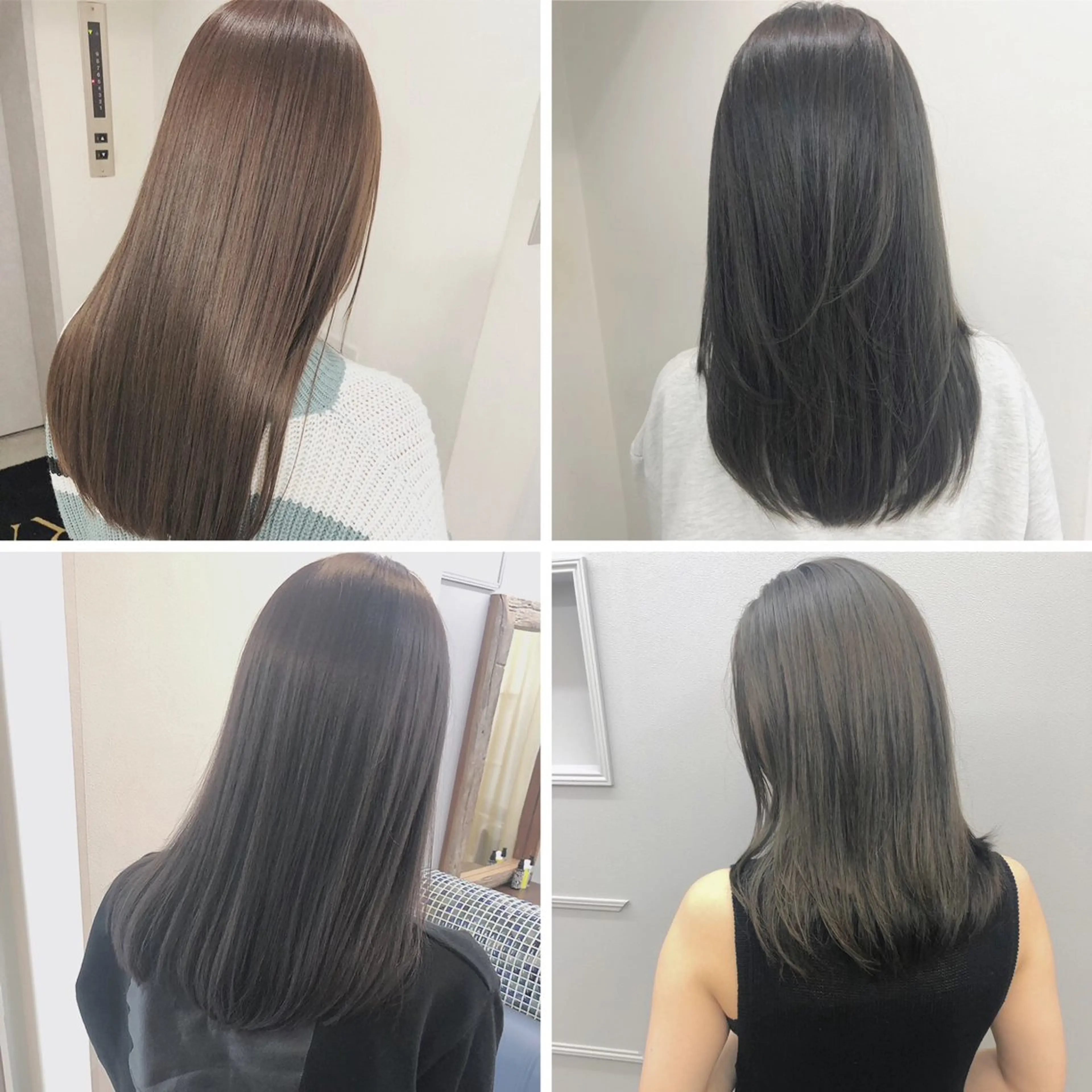 セミロング 髪質改善 カット ヘアカラー トリートメント [仙台髪質改善]小原 弘之のヘアスタイル