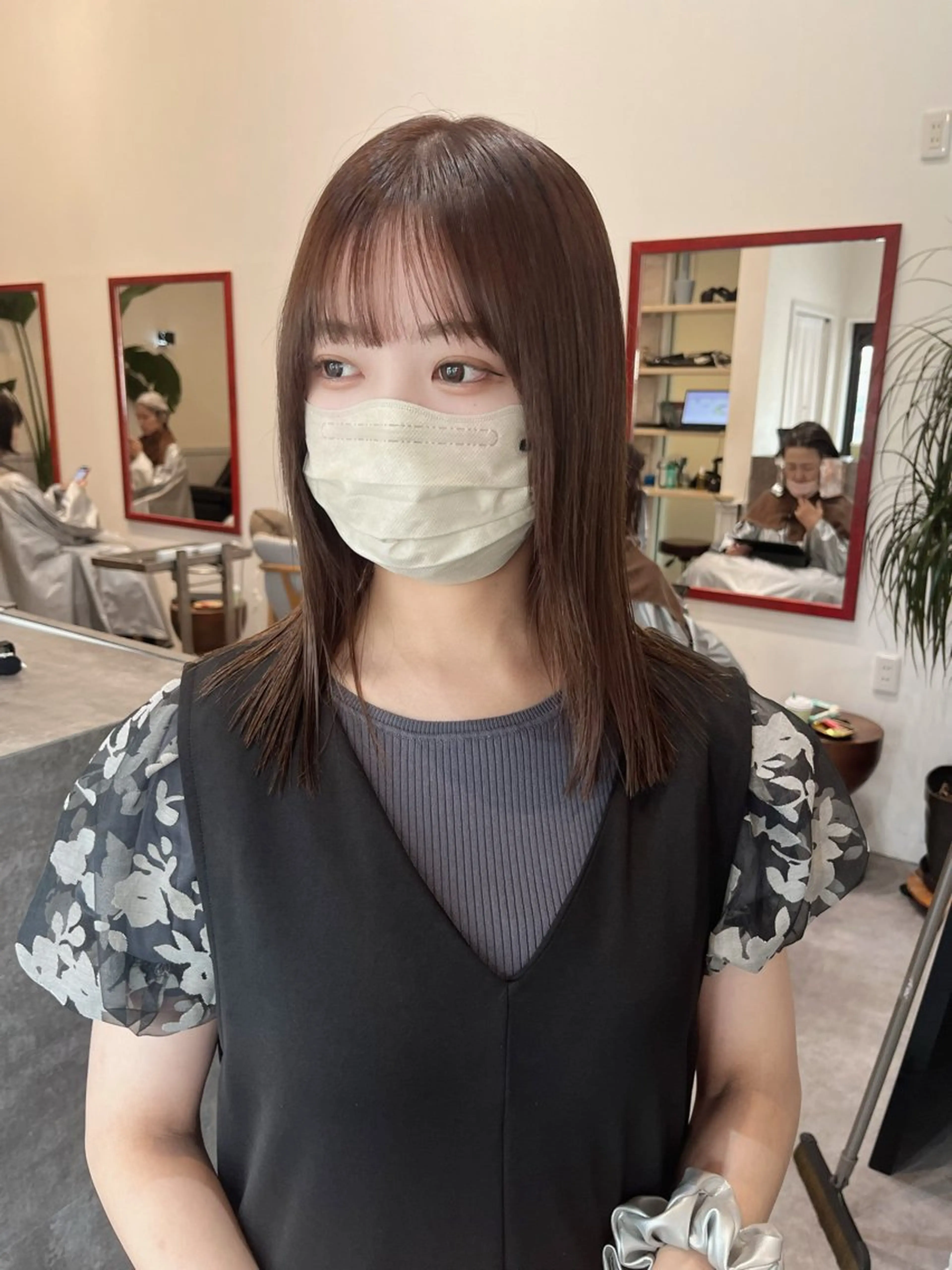 ミディアム カラー 金沢市/美容師/ 岡島由希美のマツエク・マツパデザイン