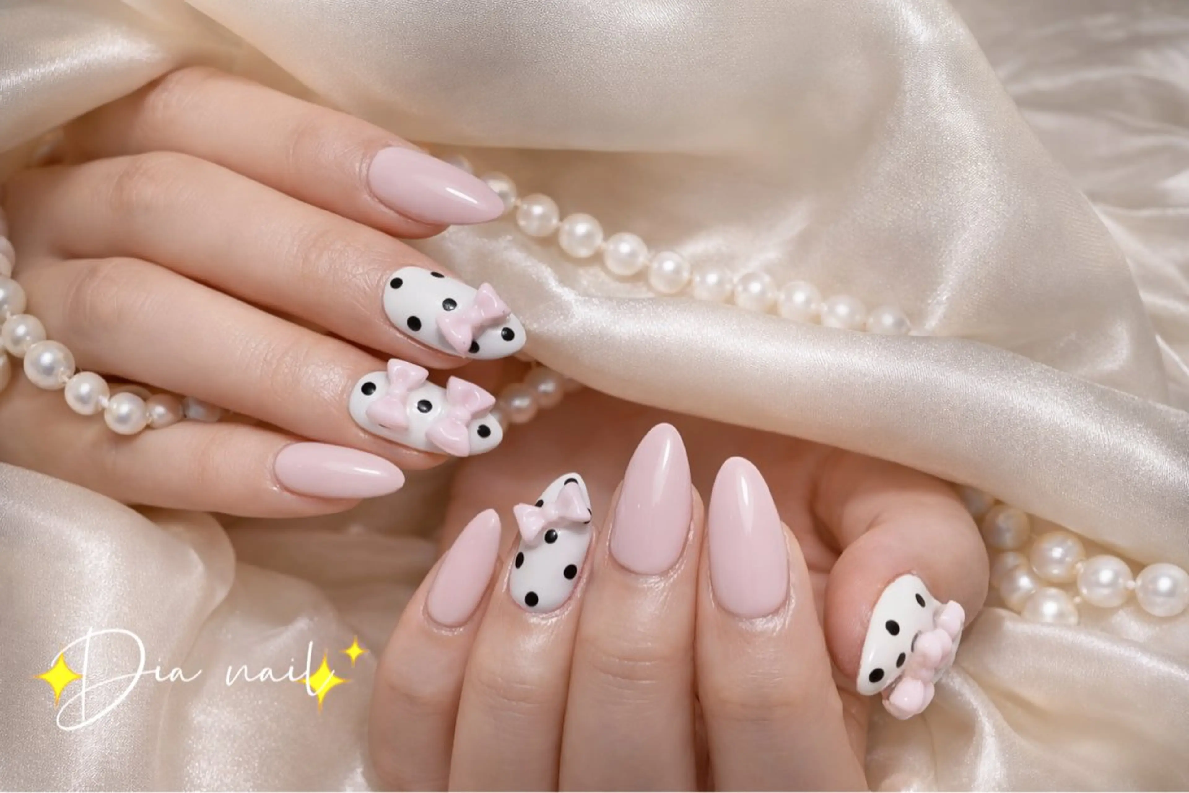 ネイル チークネイル ジェルネイル グラデーション マグネットネイル ニュアンスネイル Di'a nail ネイルサロンのネイルデザイン