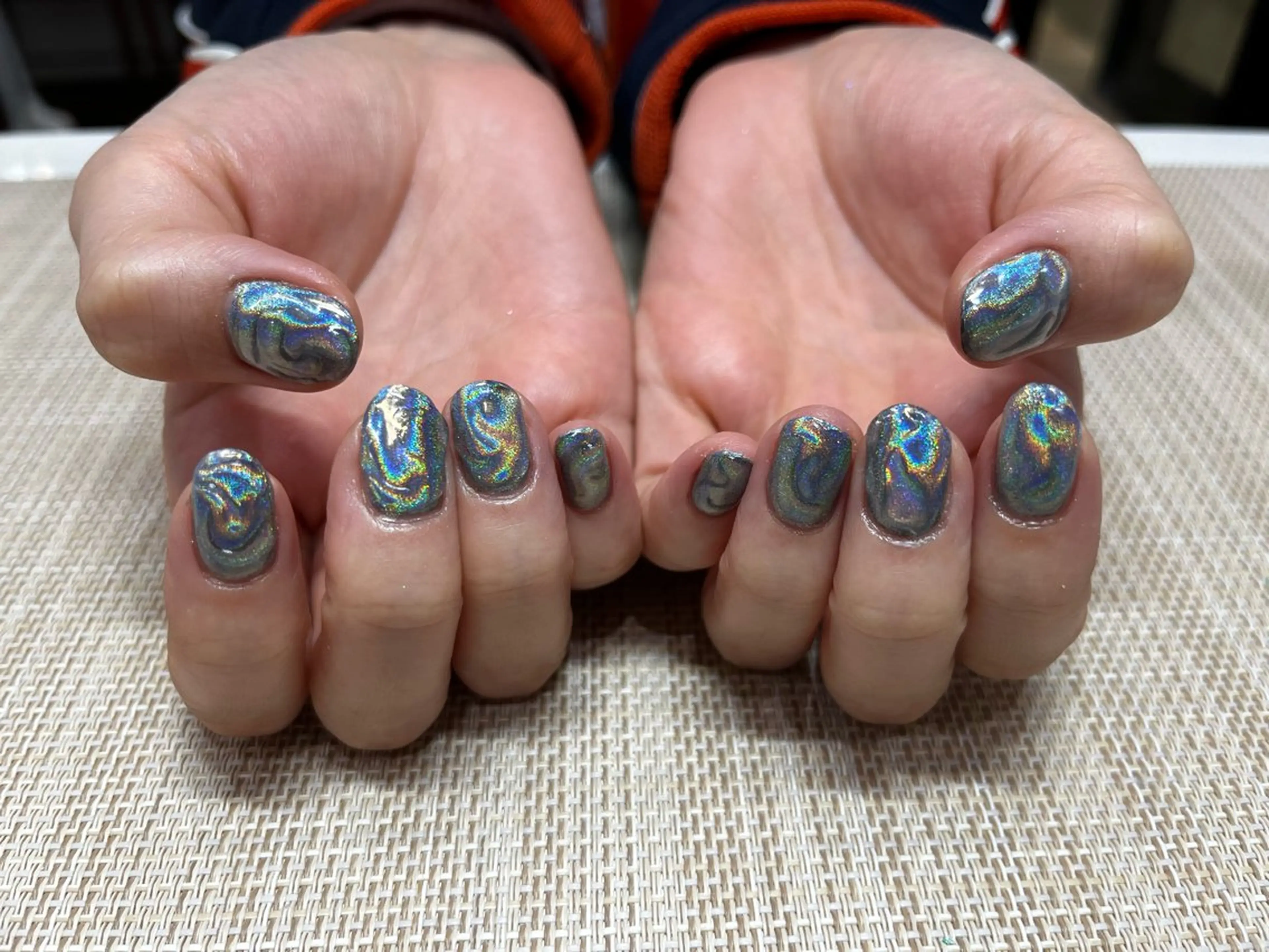 ネイル 持ち込み ニュアンスネイル ハンドネイル プライベートサロン N's Nailのネイルデザイン