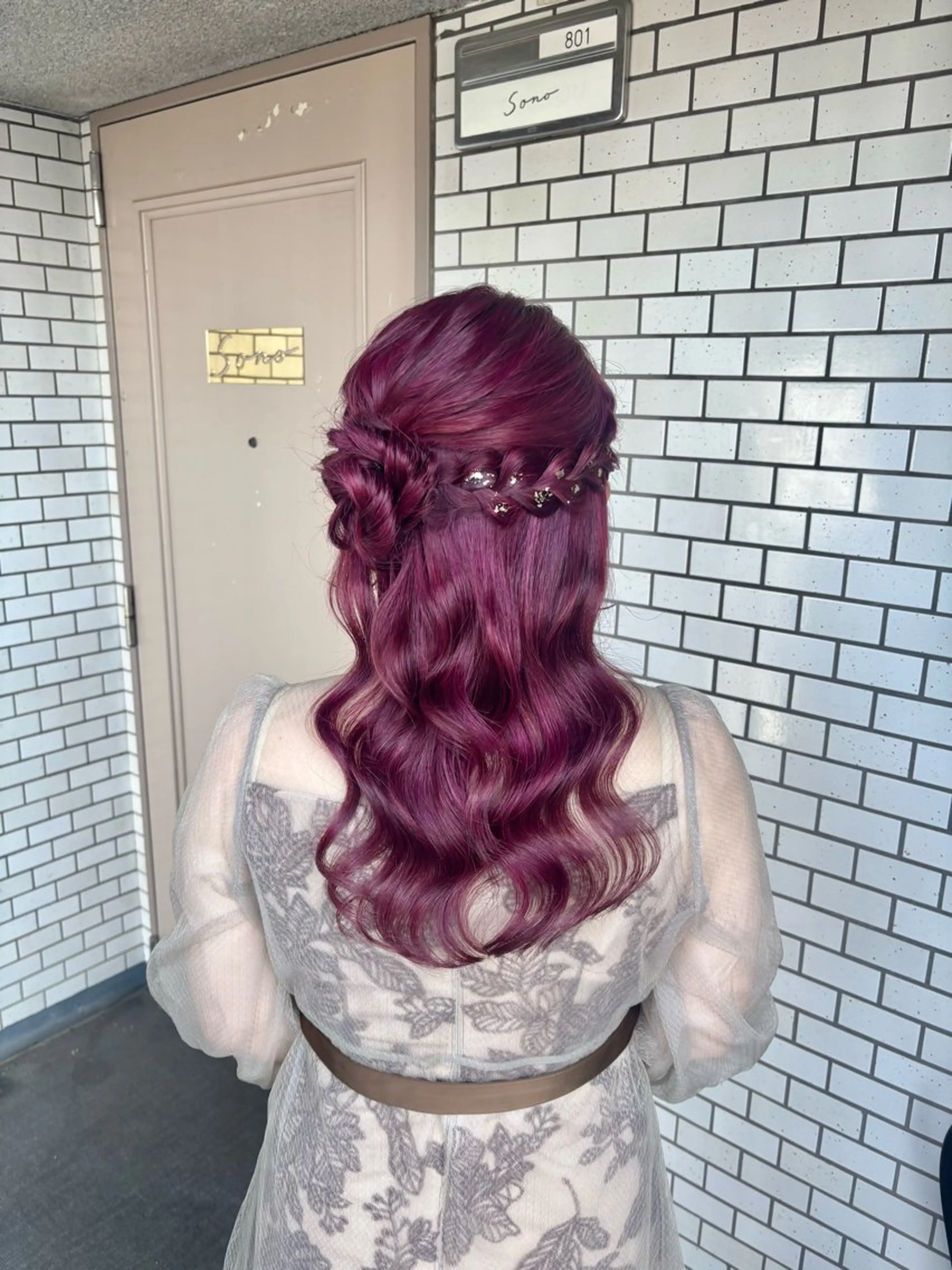 ヘアアレンジ ヘアセット 🌺ヘアメイク SYOKA🌺のヘアスタイル