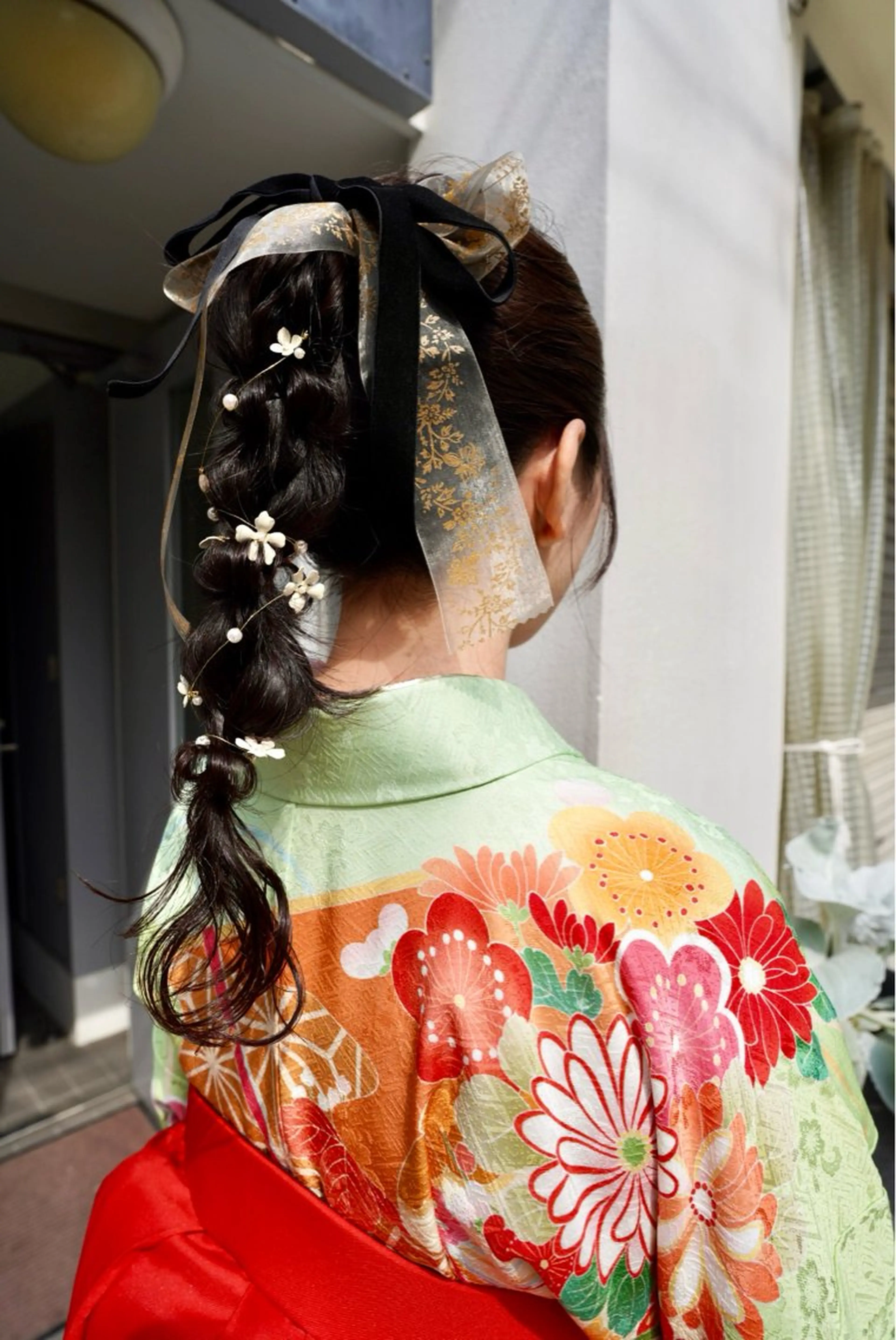 ロング 原田 朱里のヘアスタイル