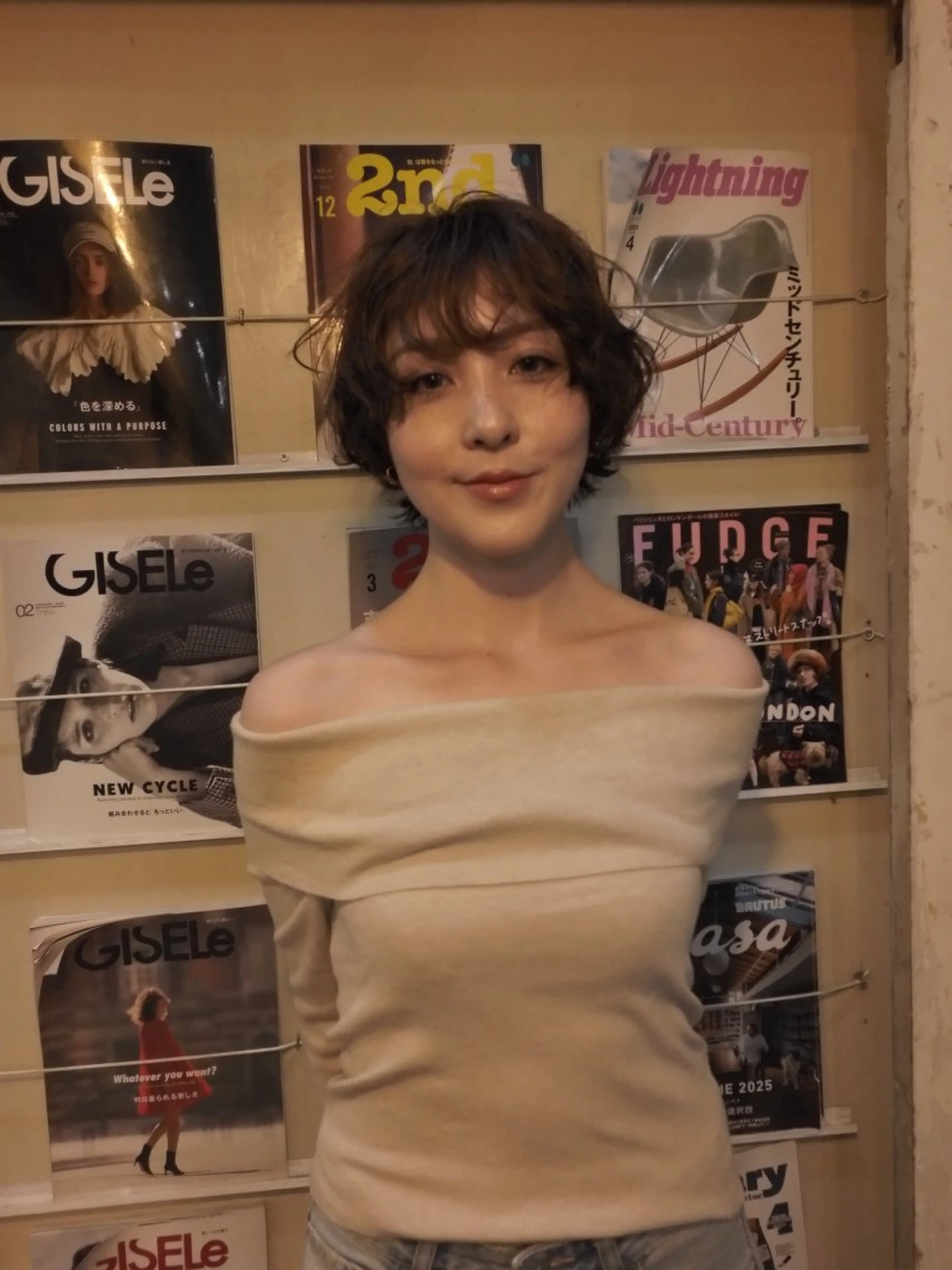 ショート カラー パーマ カット ヘアカラー パーマ トリートメント 高評価/パーマ平塚 章悟【tetsu】のヘアスタイル