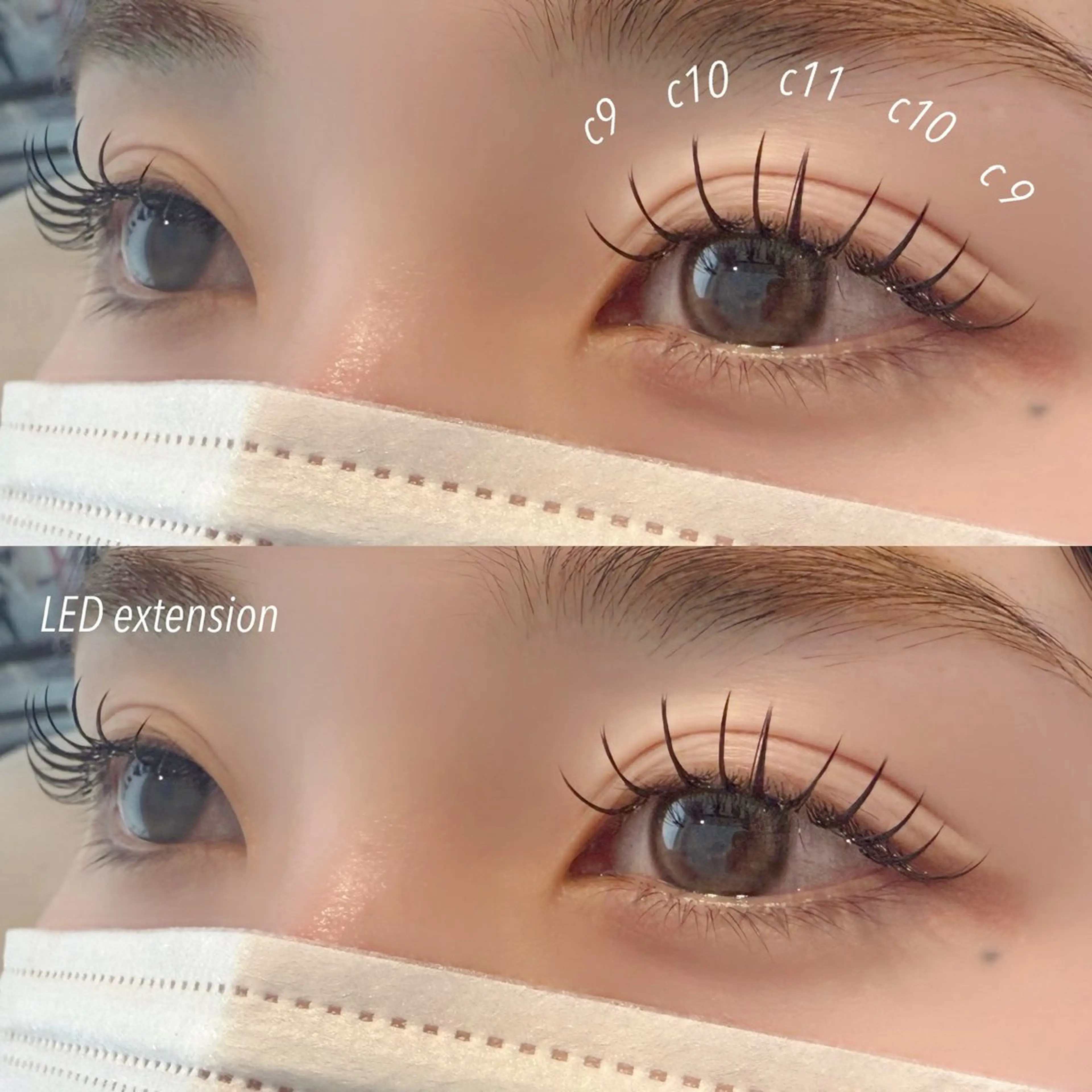 🌷LEDエクステ 80本🌷の写真