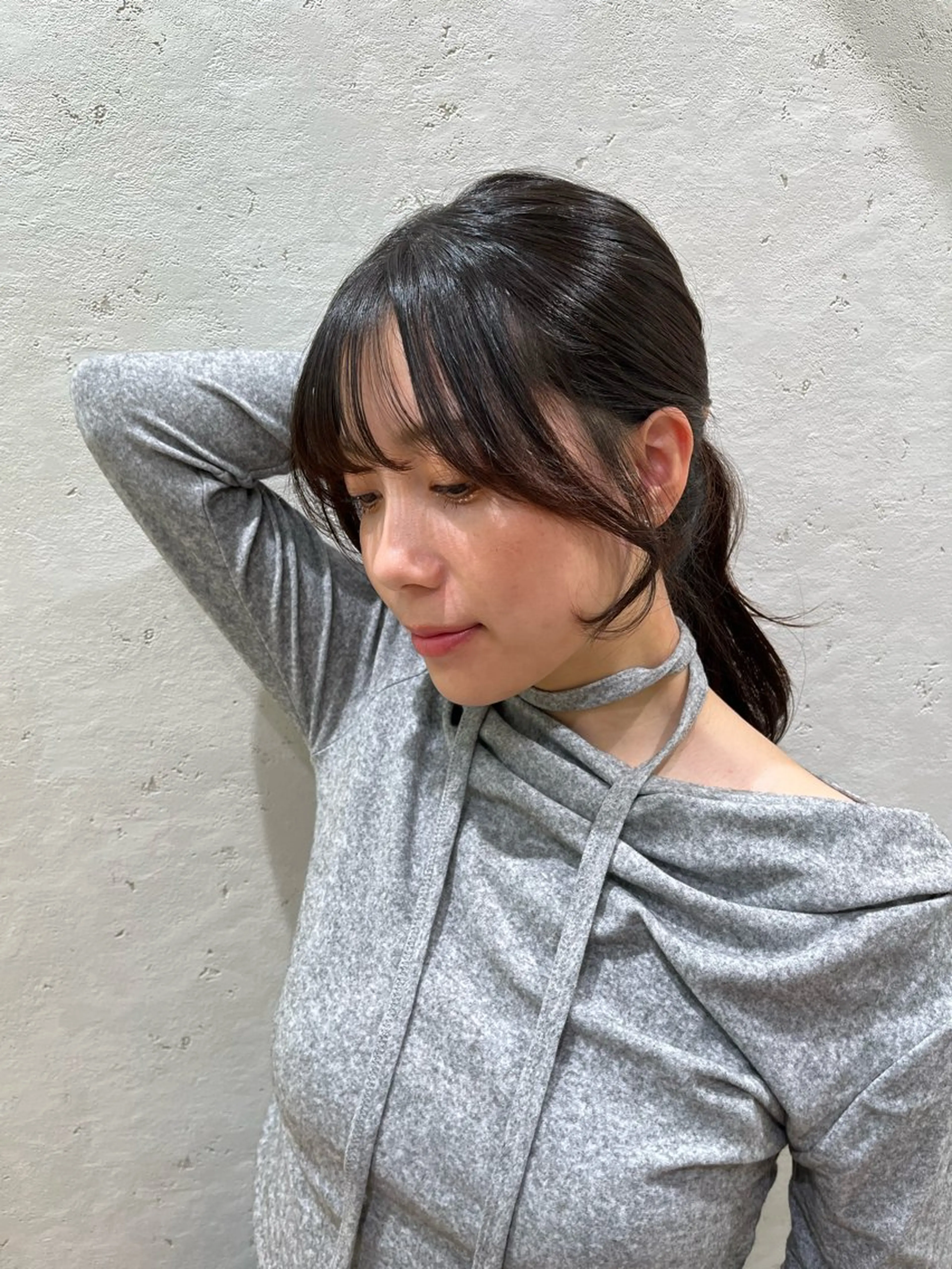 ロング カット 縮毛矯正 トリートメント レイヤー/髪質改善/ 美髪矯正/手塚凌のヘアスタイル