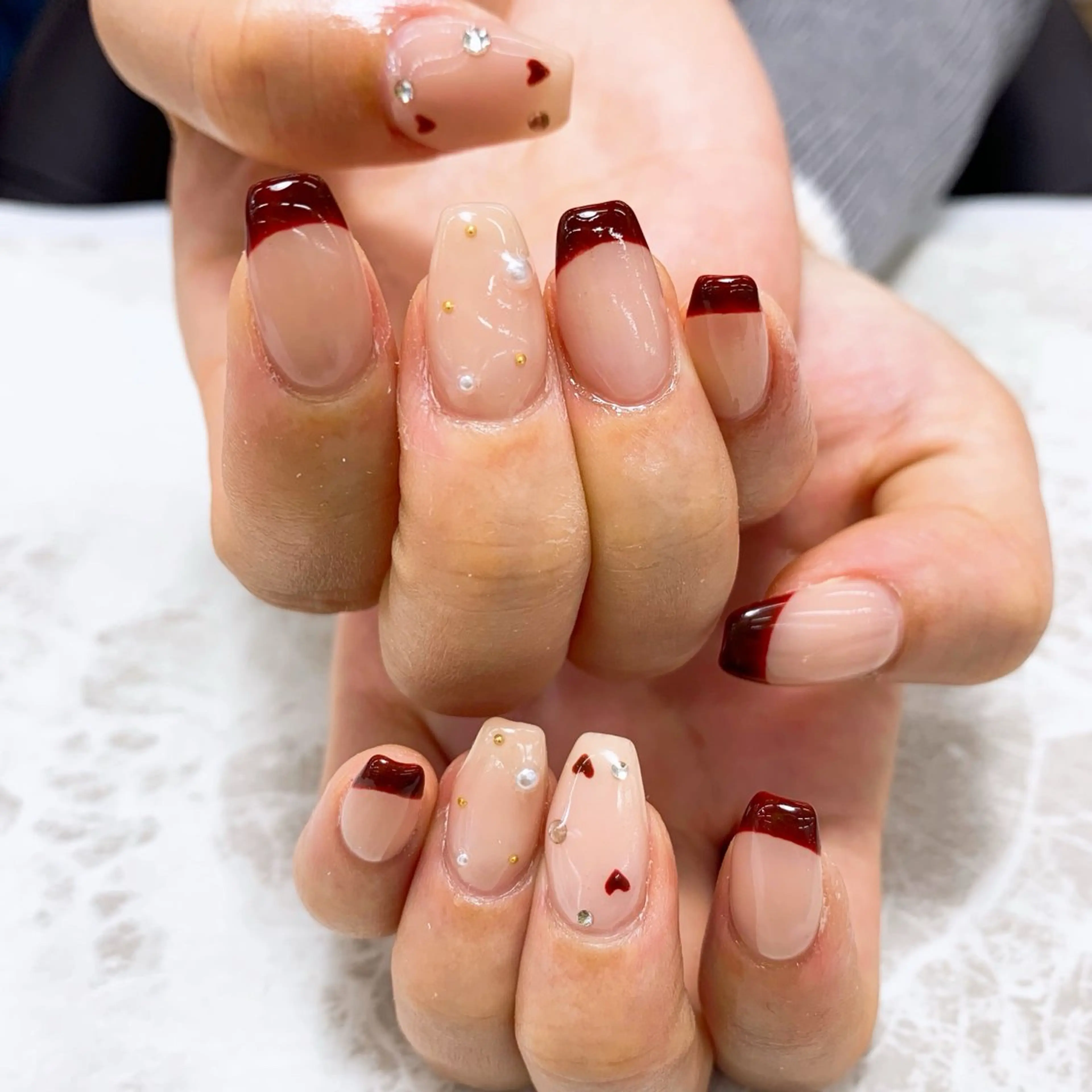 ネイル アートネイル ⭐︎休業中の練習⭐︎ JNA認定講師髙橋のネイルデザイン