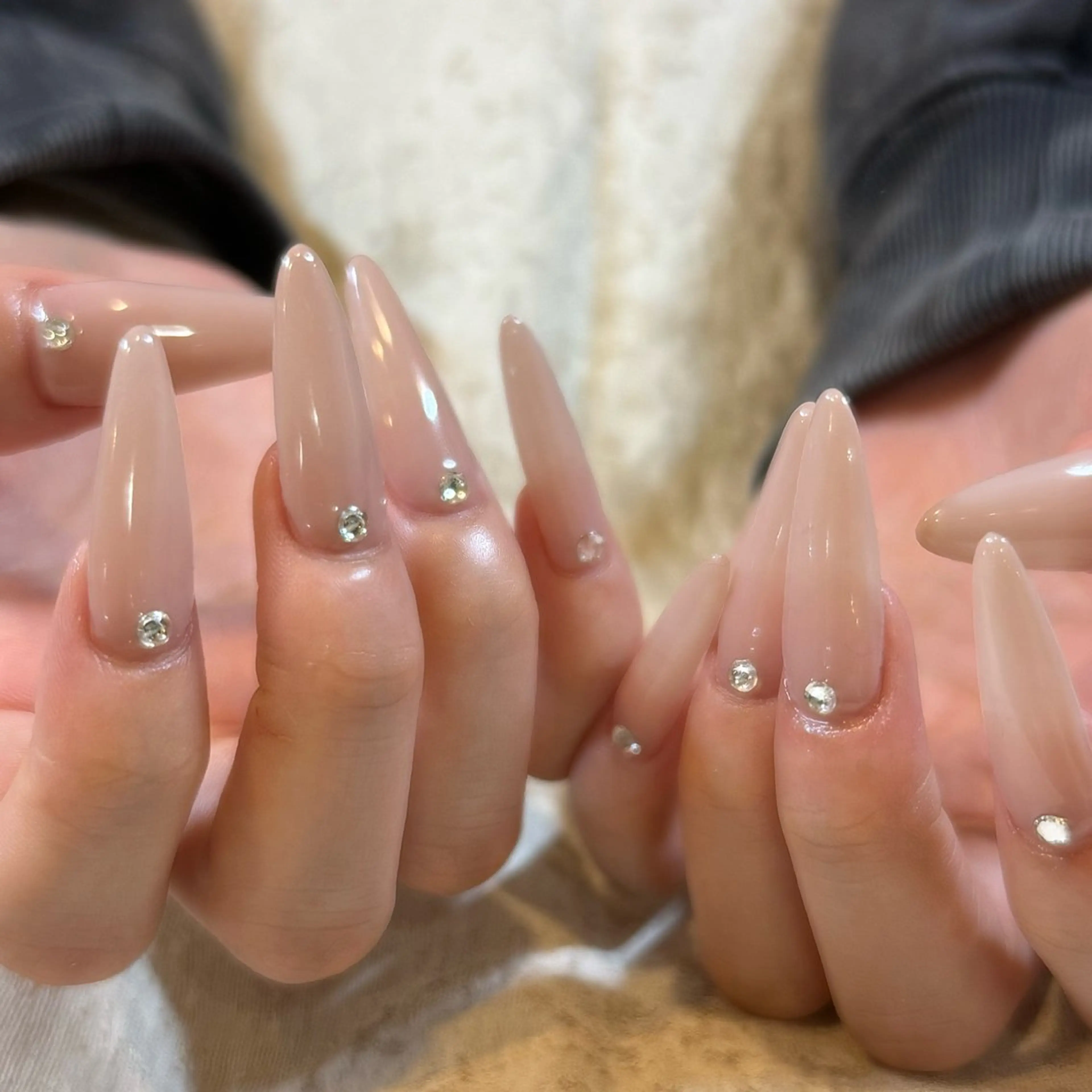 ネイル ロングネイル ハンドネイル pro.M chiharuのネイルデザイン