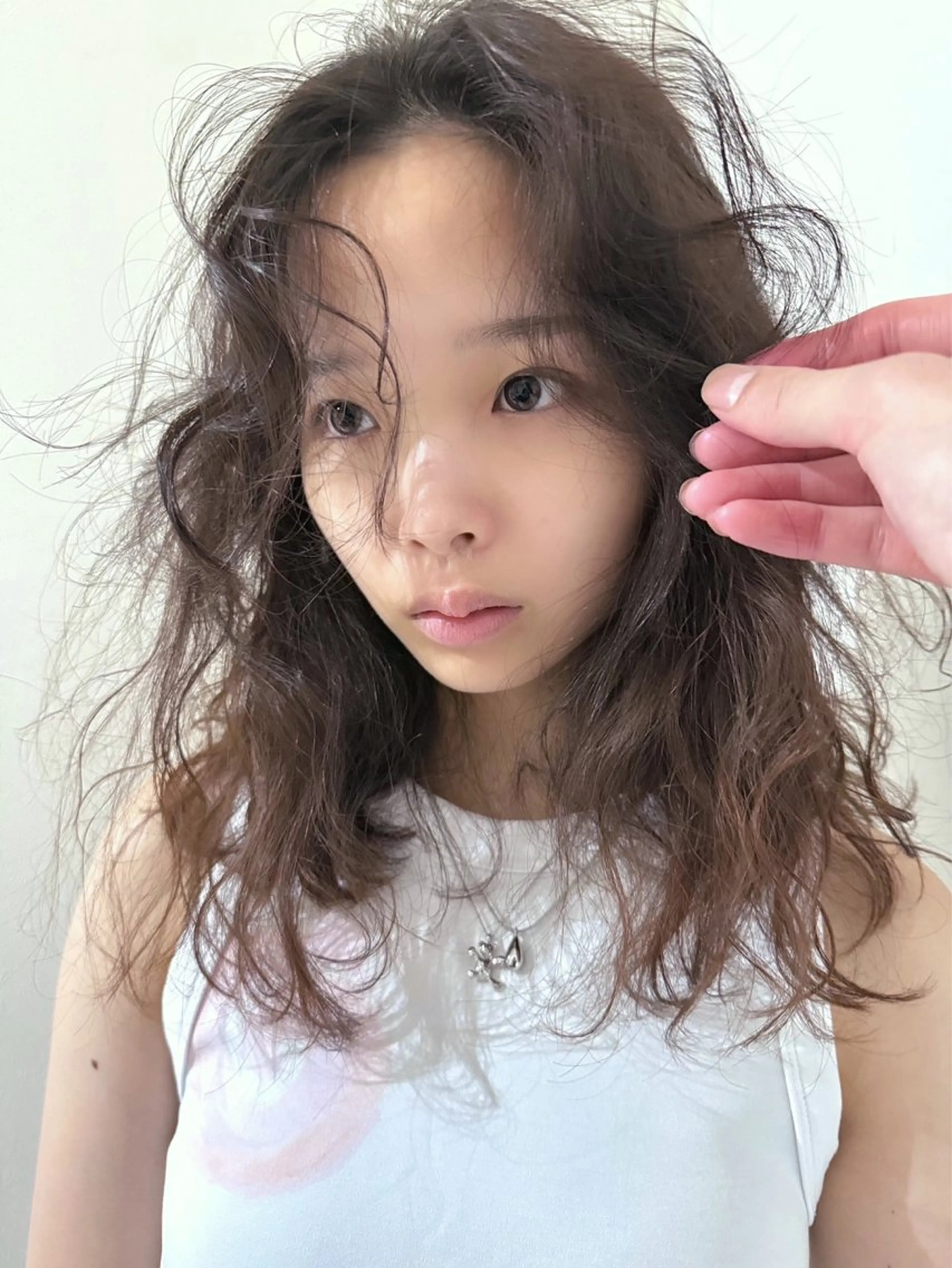 ミディアム パーマ ヘアアレンジ 丸山渉/表参道 レイヤーボブのヘアスタイル