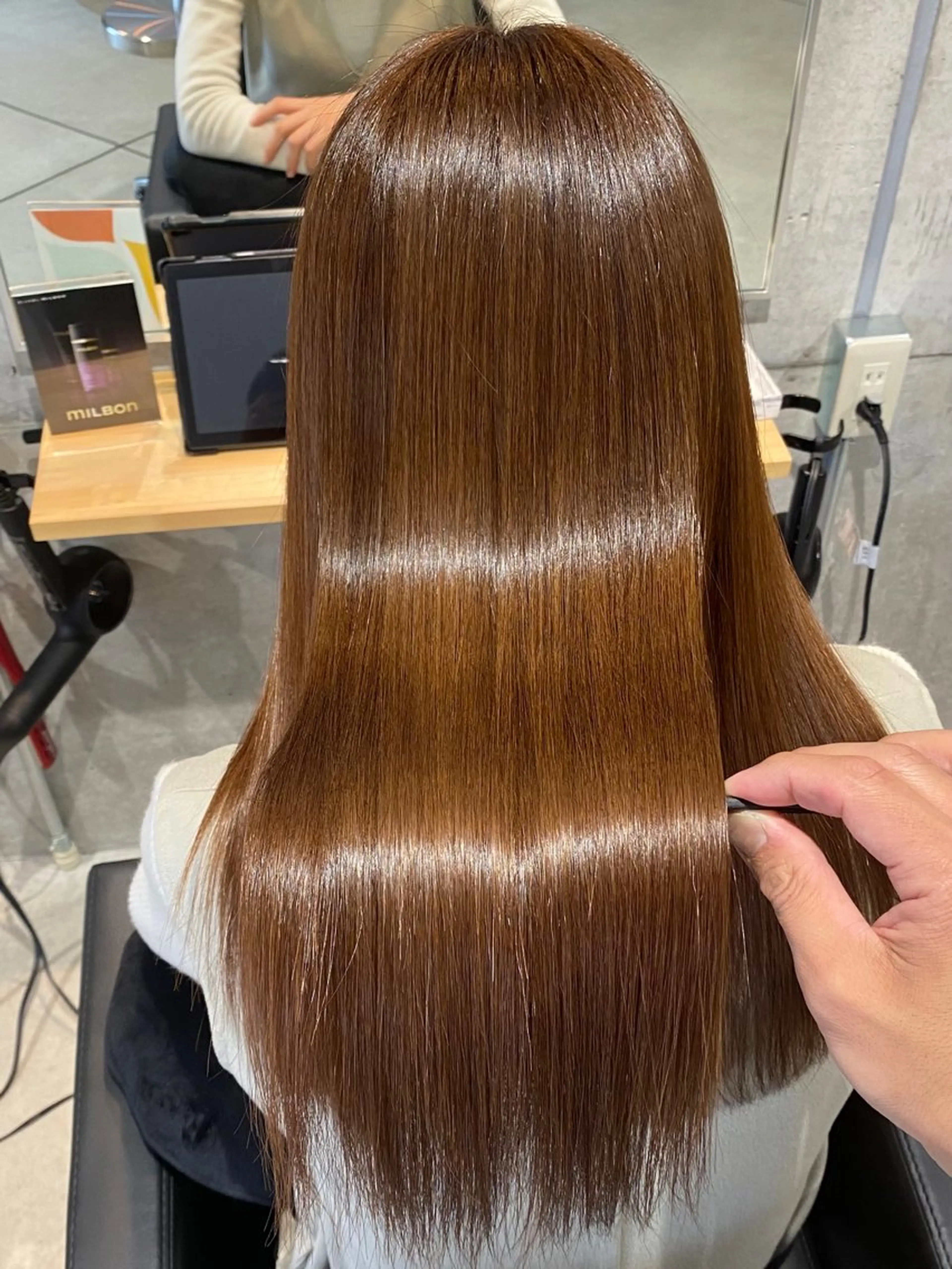 セミロング トリートメント 波濤 優季のヘアスタイル