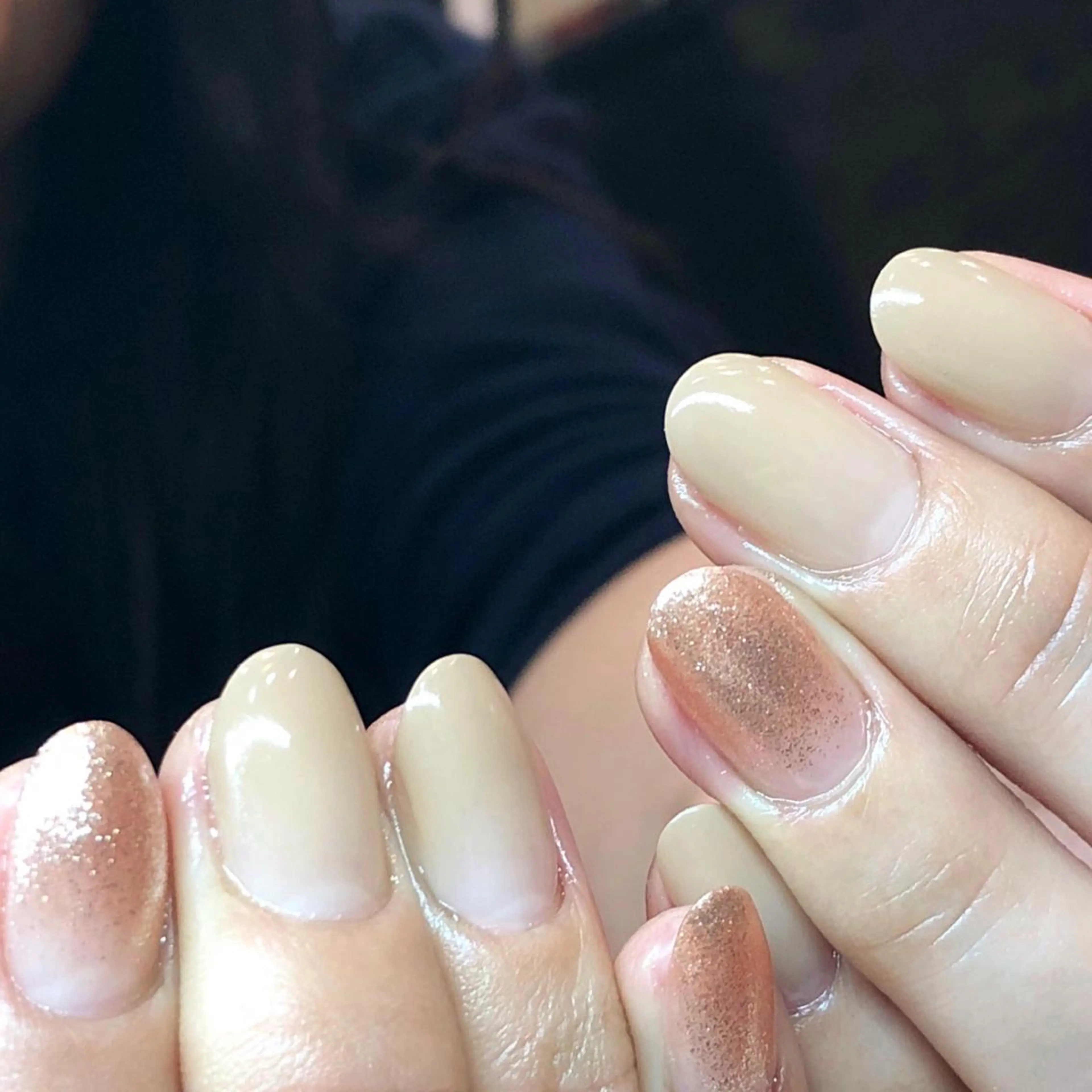 ネイル ゴールド シンプルネイル 冬ネイル クリスマス 古屋 勢子のその他イメージ