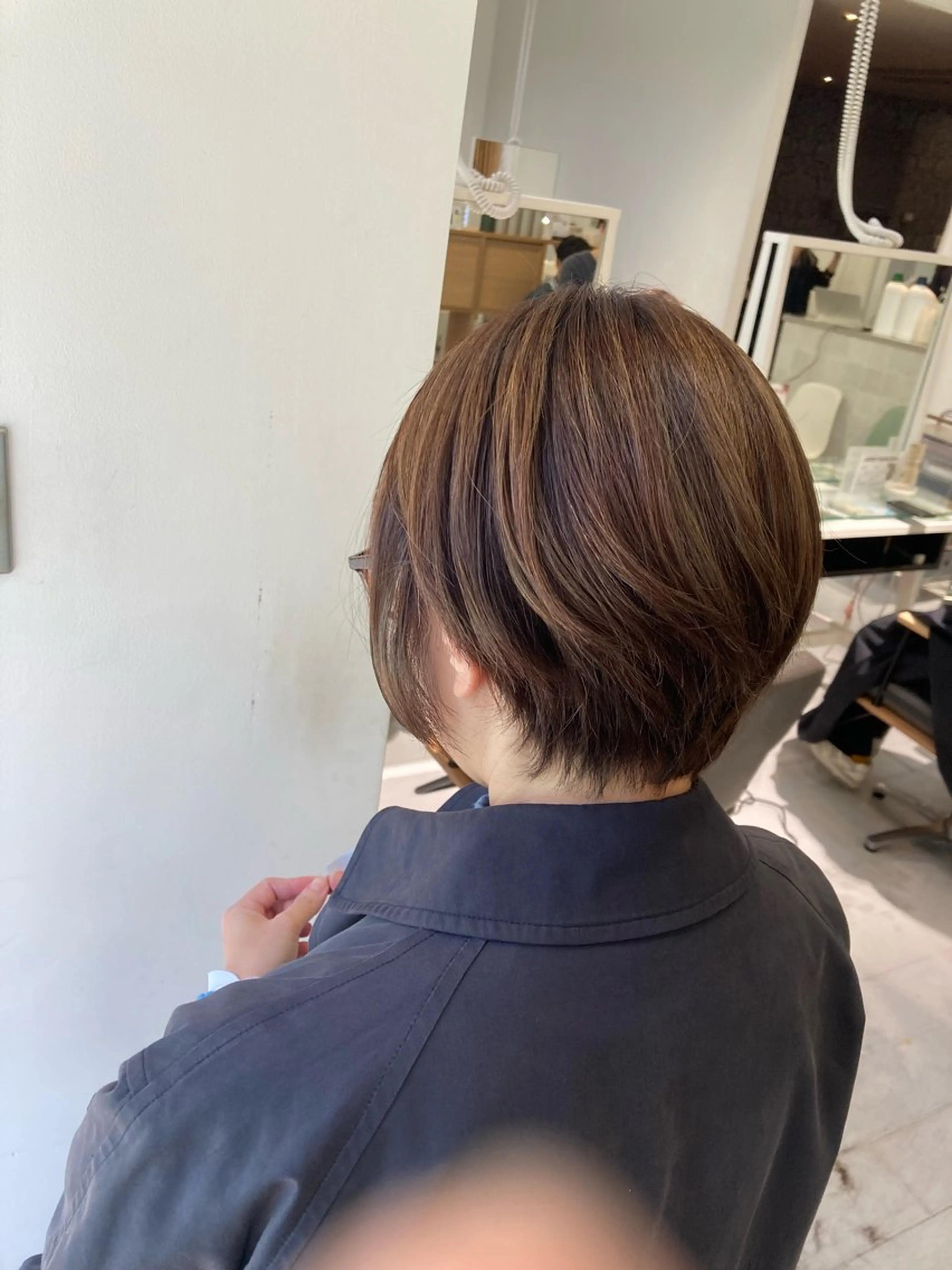 ショート ヘアカラー 🫧ゆうき🪽 髪質改善/ハイライトのヘアスタイル