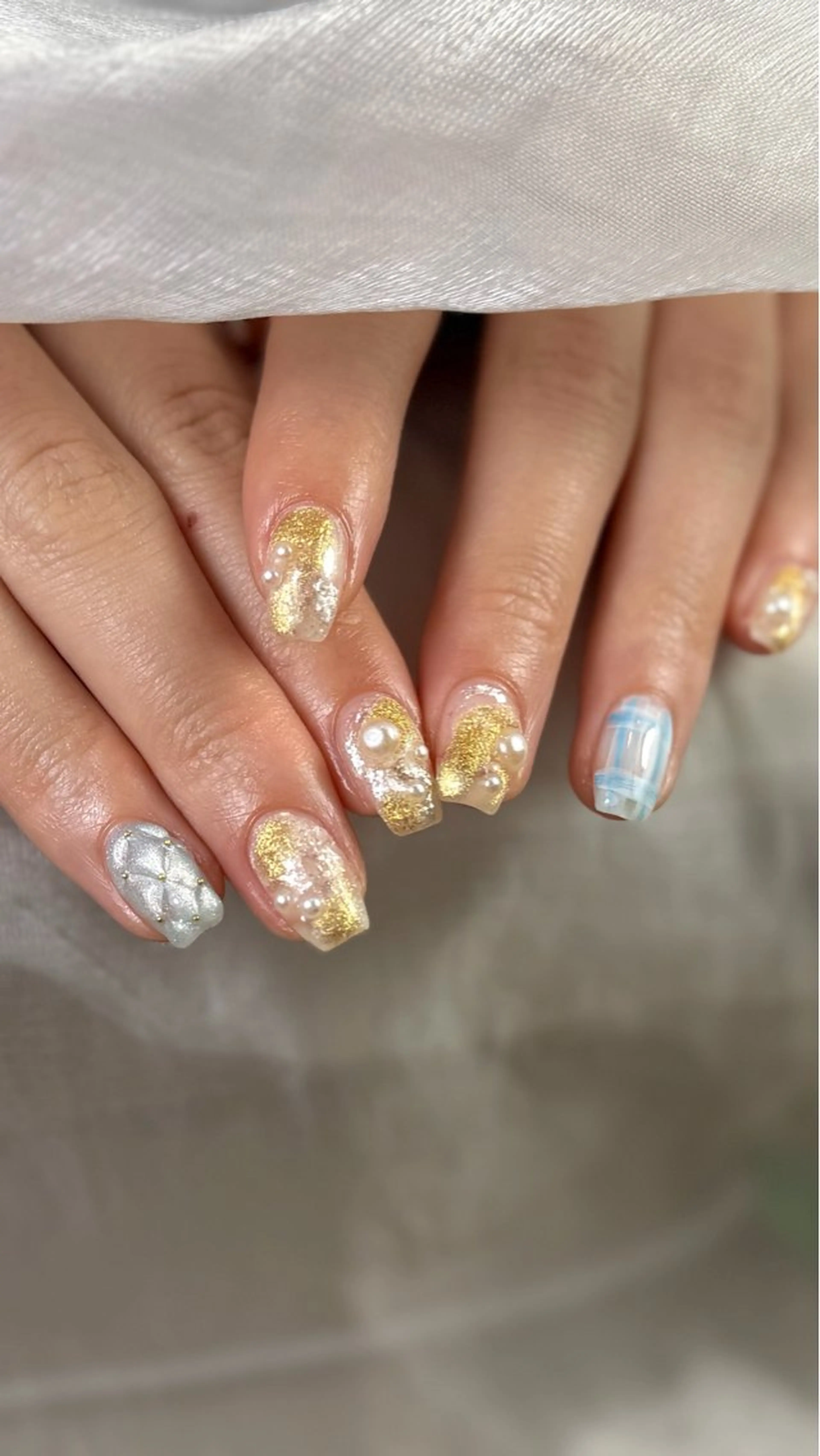 【Hand】フルコース(ケア込)💍6~10本アートの写真