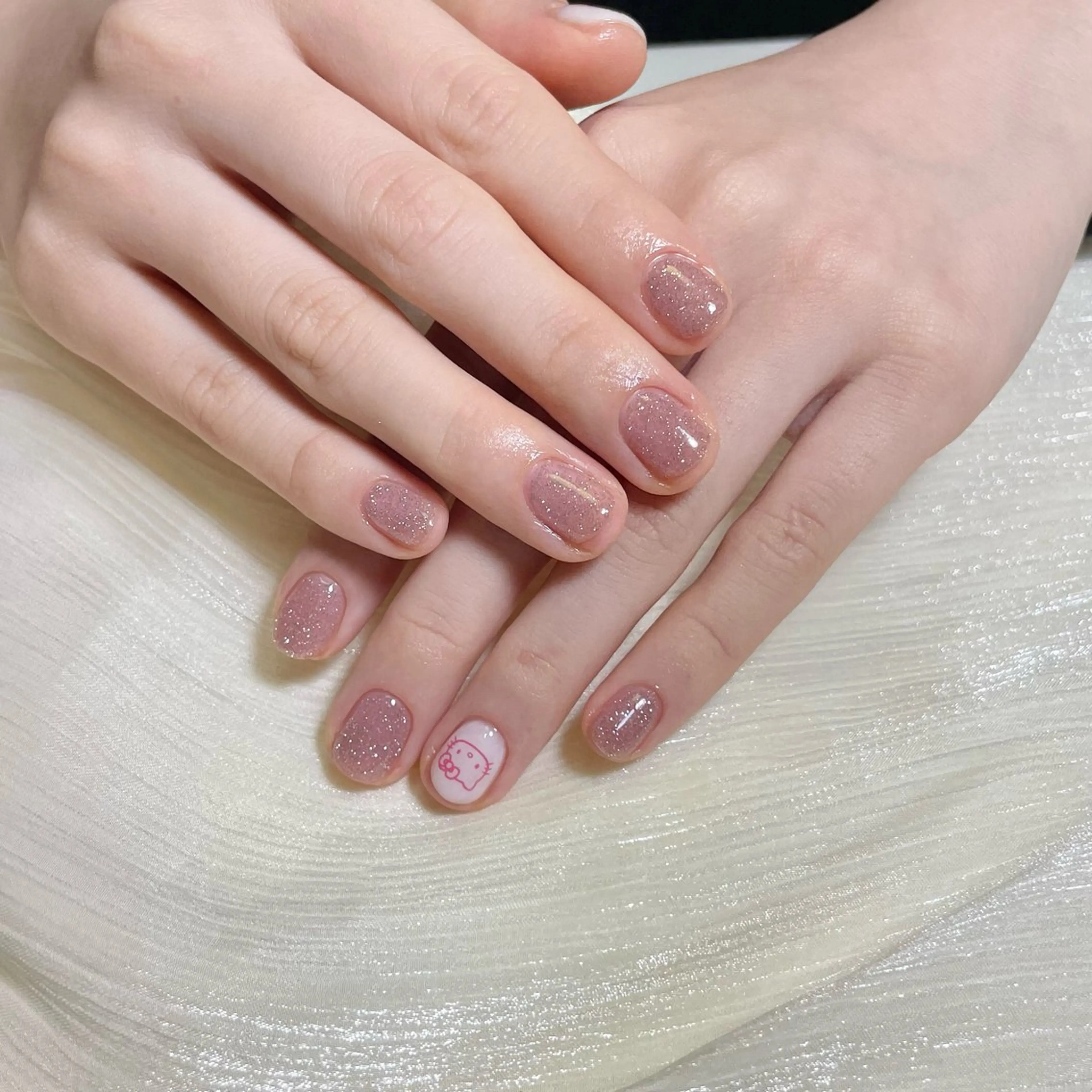 ネイル ハンドネイル By moonネイル 🌷ワンホン/韓国風のネイルデザイン