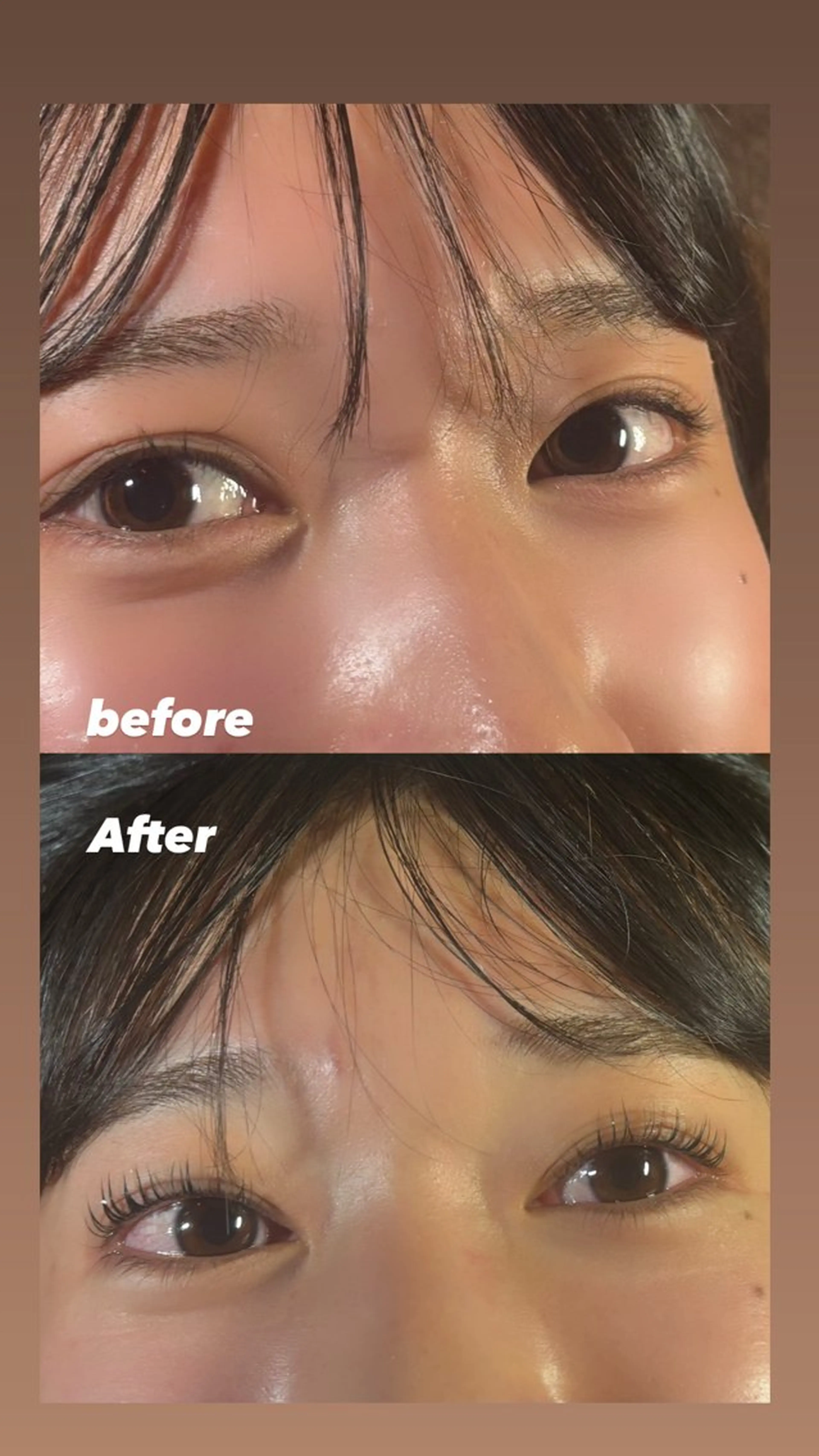 マツエク・マツパ まつげパーマ putihTidur 二村乃愛のマツエク・マツパデザイン