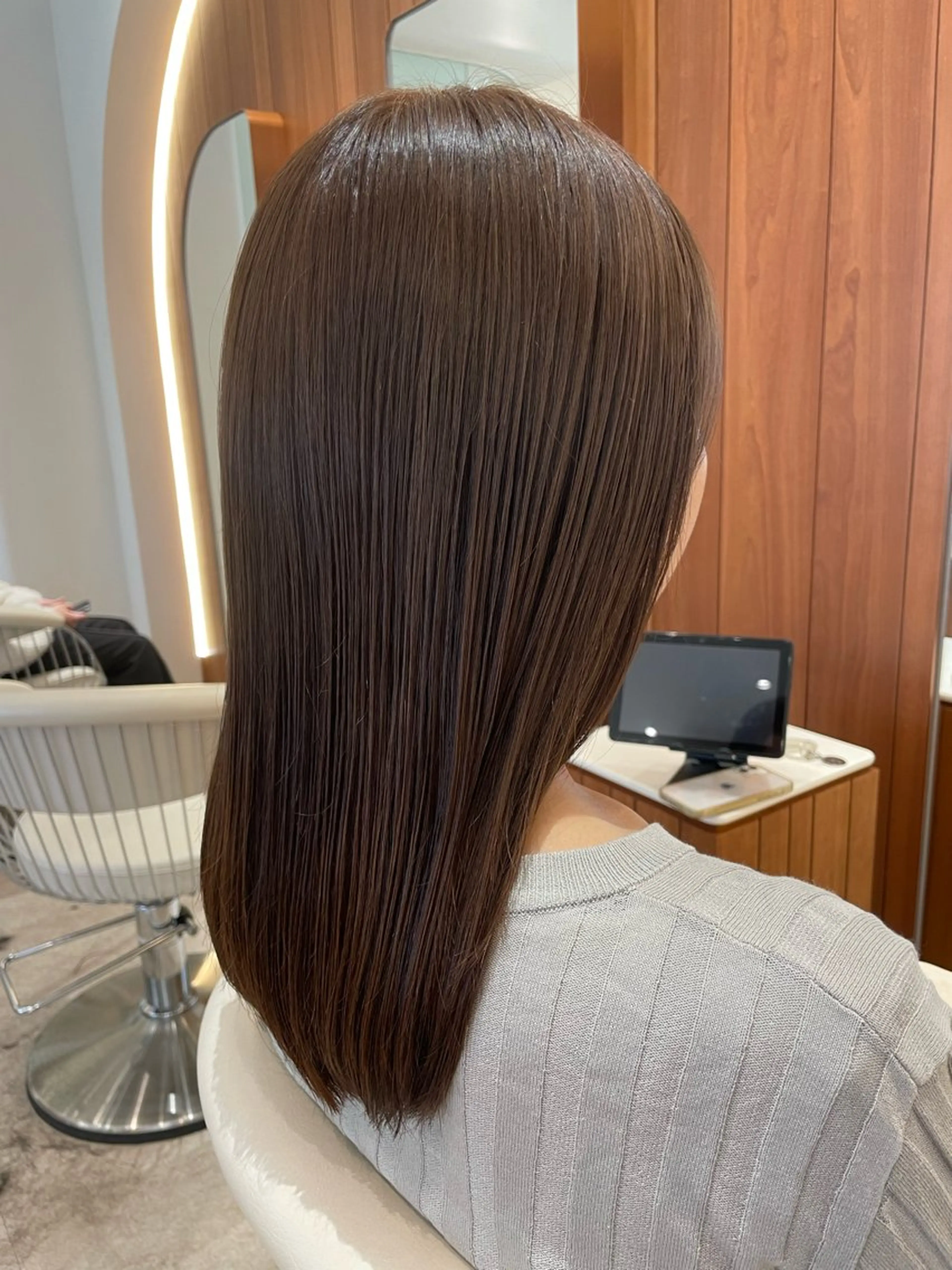 セミロング カット ヘアカラー トリートメント 💘MICOTO藤沢 髪質改善ブリーチ💘のヘアスタイル