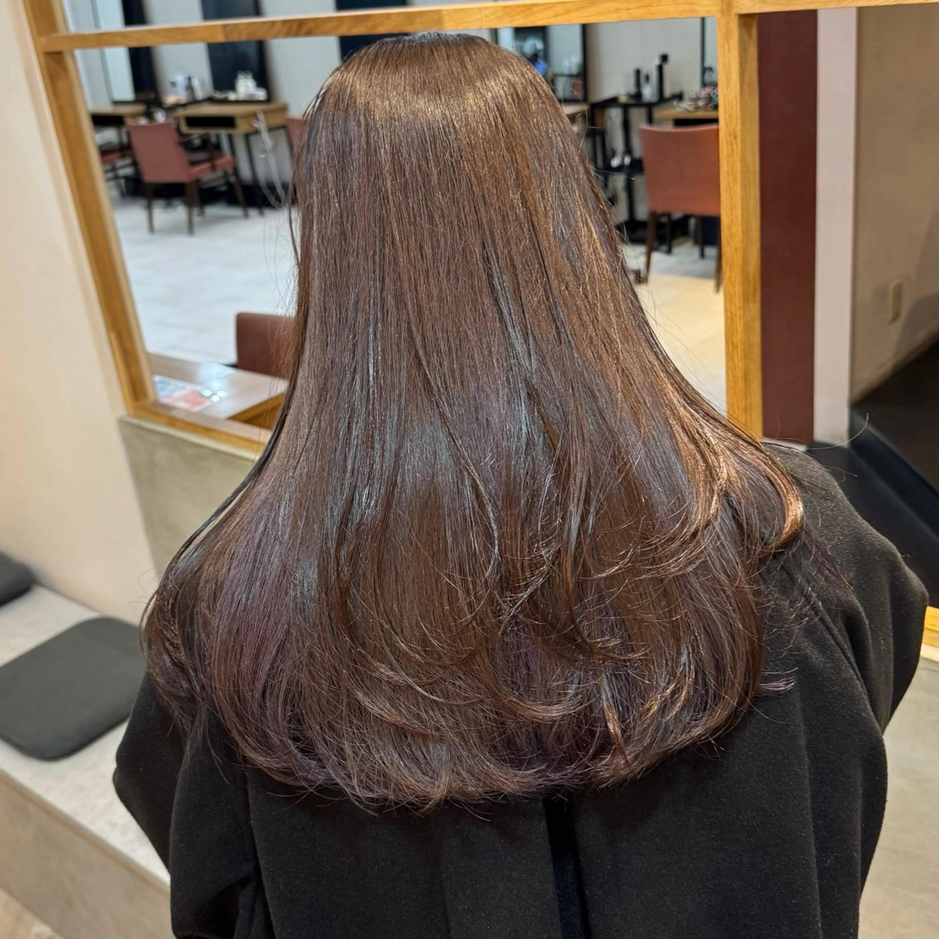 ミディアム カラー ヘアカラー 透明感カラー/レイ ヤー/Nana🌈のヘアスタイル