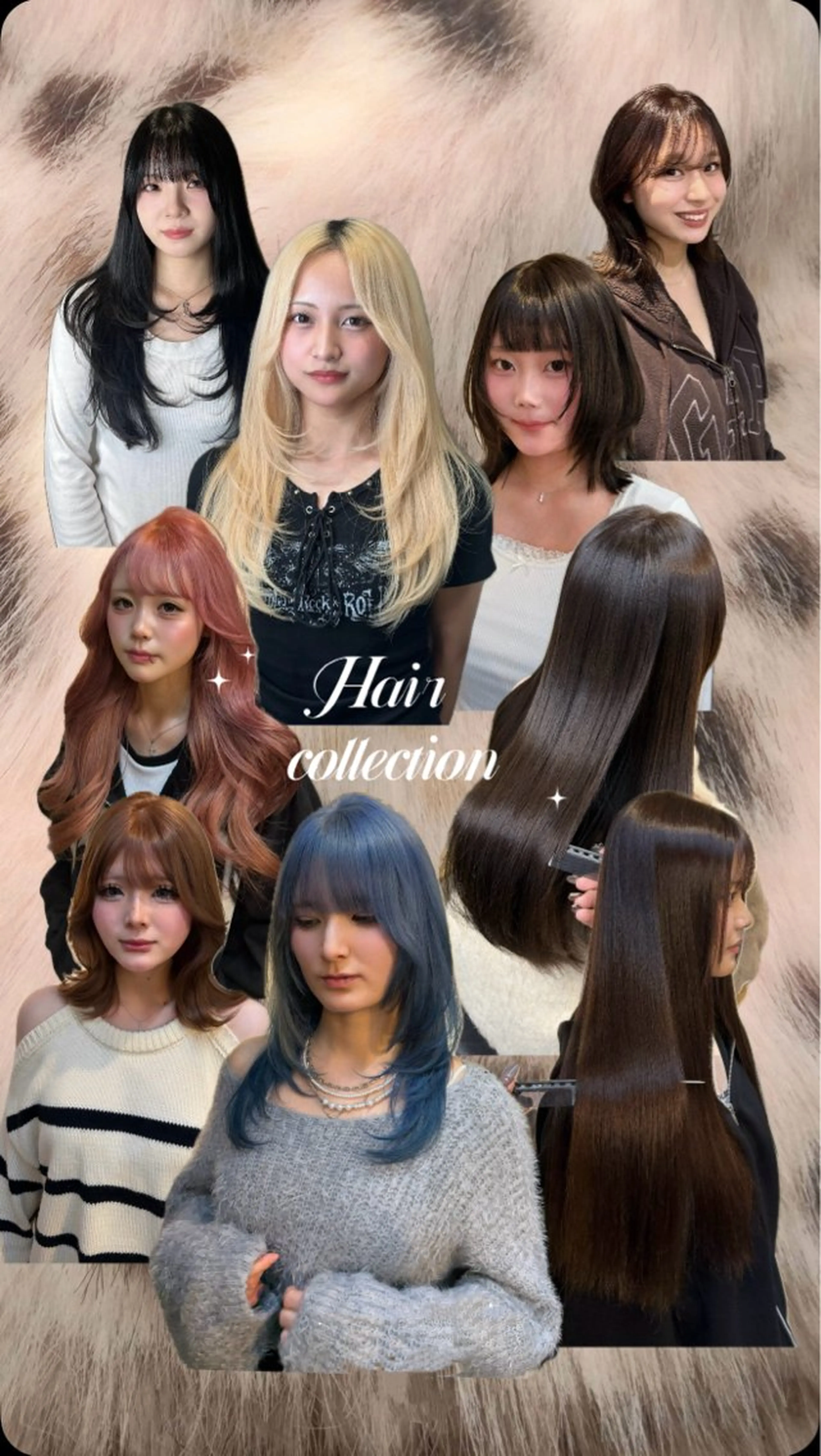 ロング カラー カット ヘアカラー 縮毛矯正 トリートメント aimu/レイヤー/ カラー/髪質改善のヘアスタイル