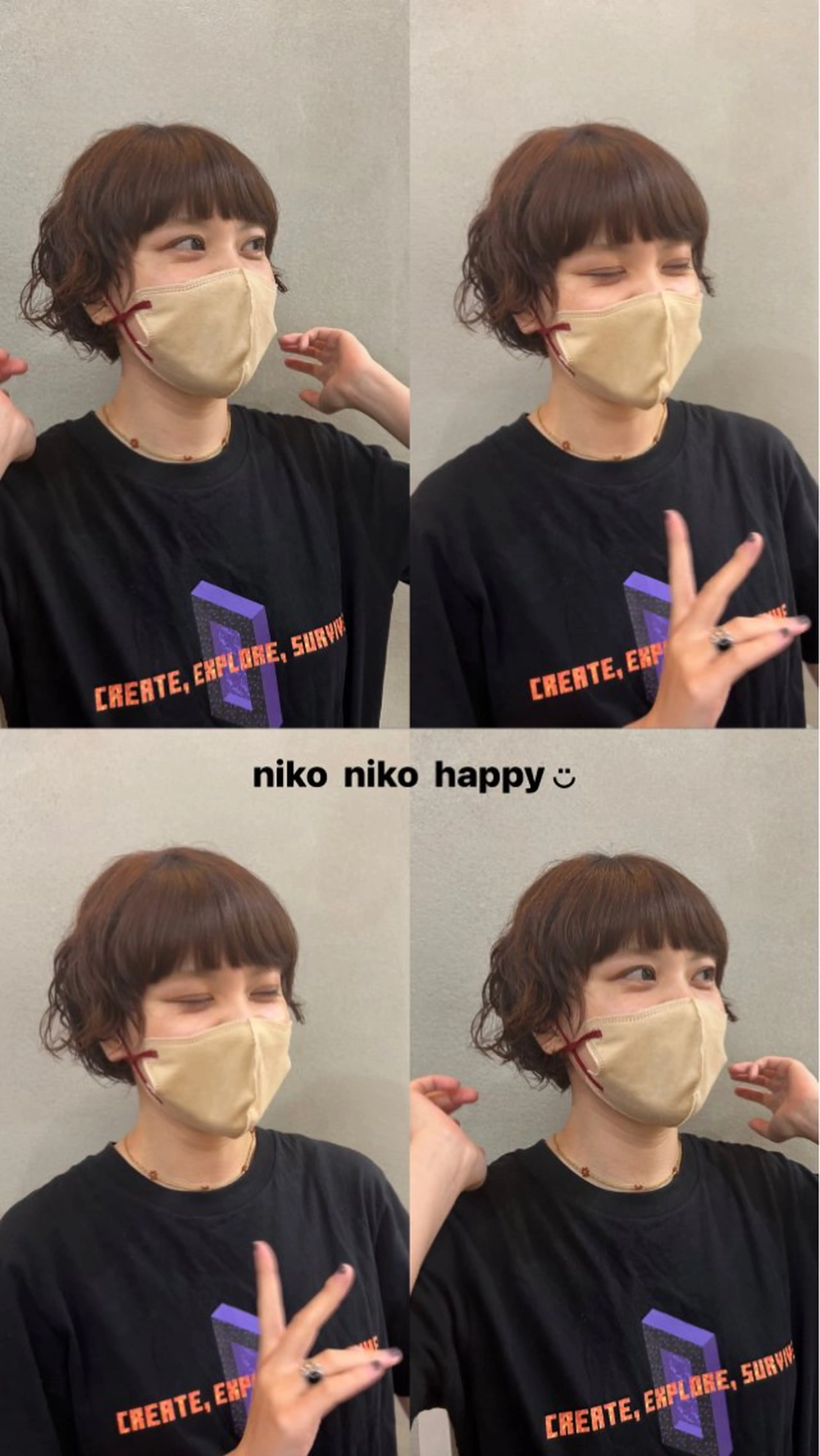 ショート 透明感カラー/西梅田 / nagisa🦋のヘアスタイル