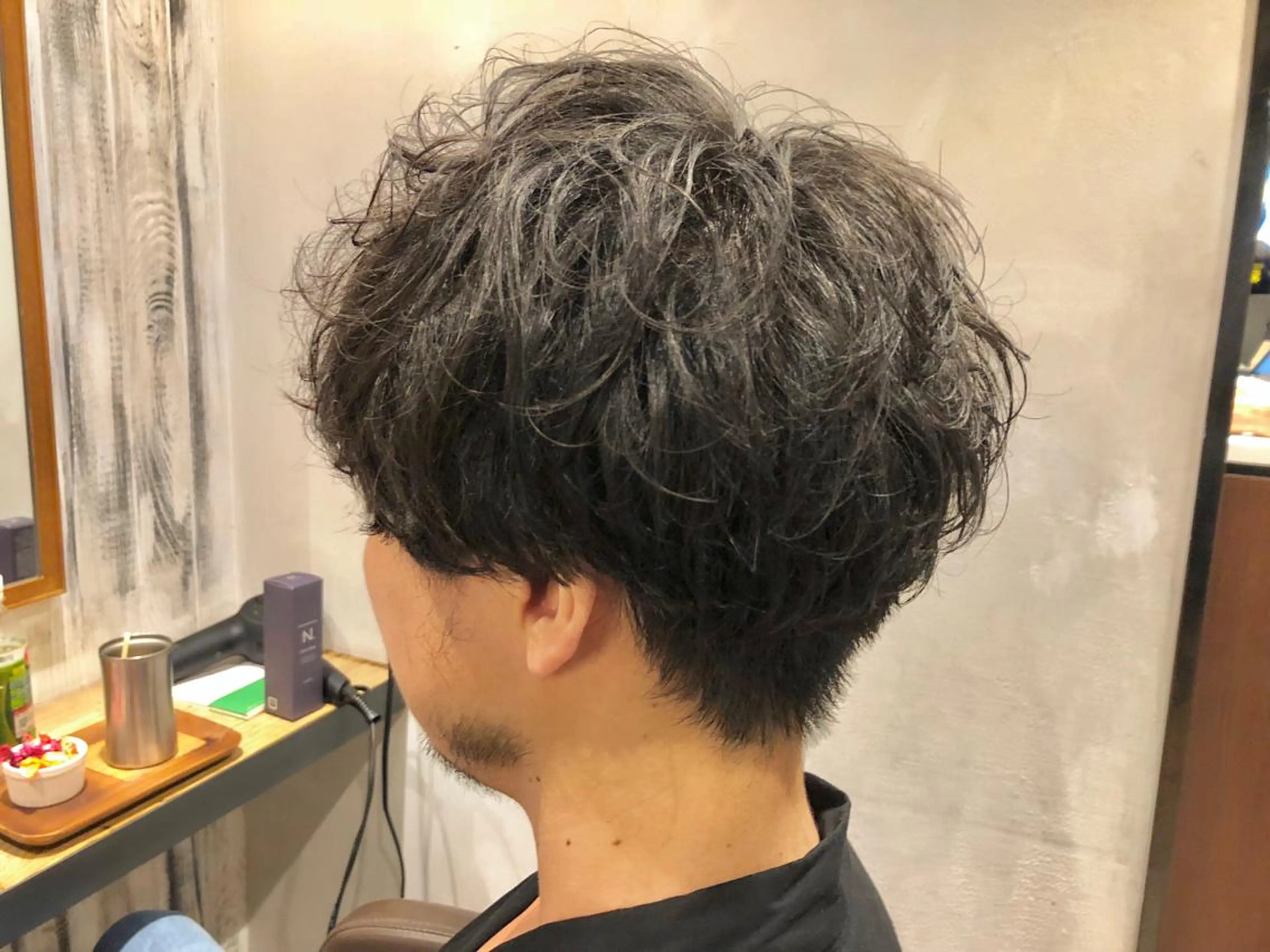 パーマ メンズ 佐藤 和弥のヘアスタイル