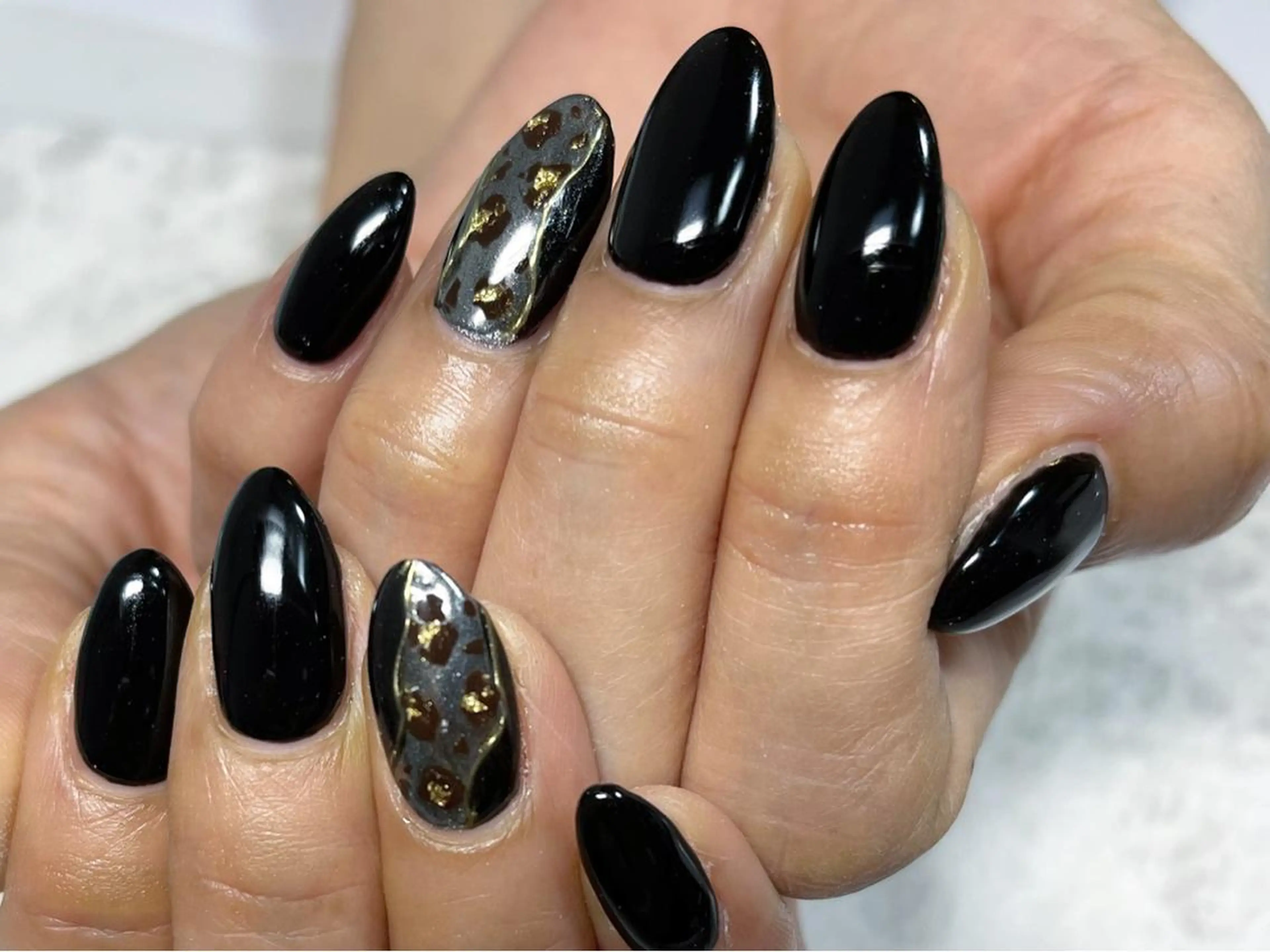 ネイル アニマル柄 フットネイル ニュアンスネイル シンプルネイル 春ネイル ネイル フフラ所属・nail fufla ♡yamane♡のネイルデザイン