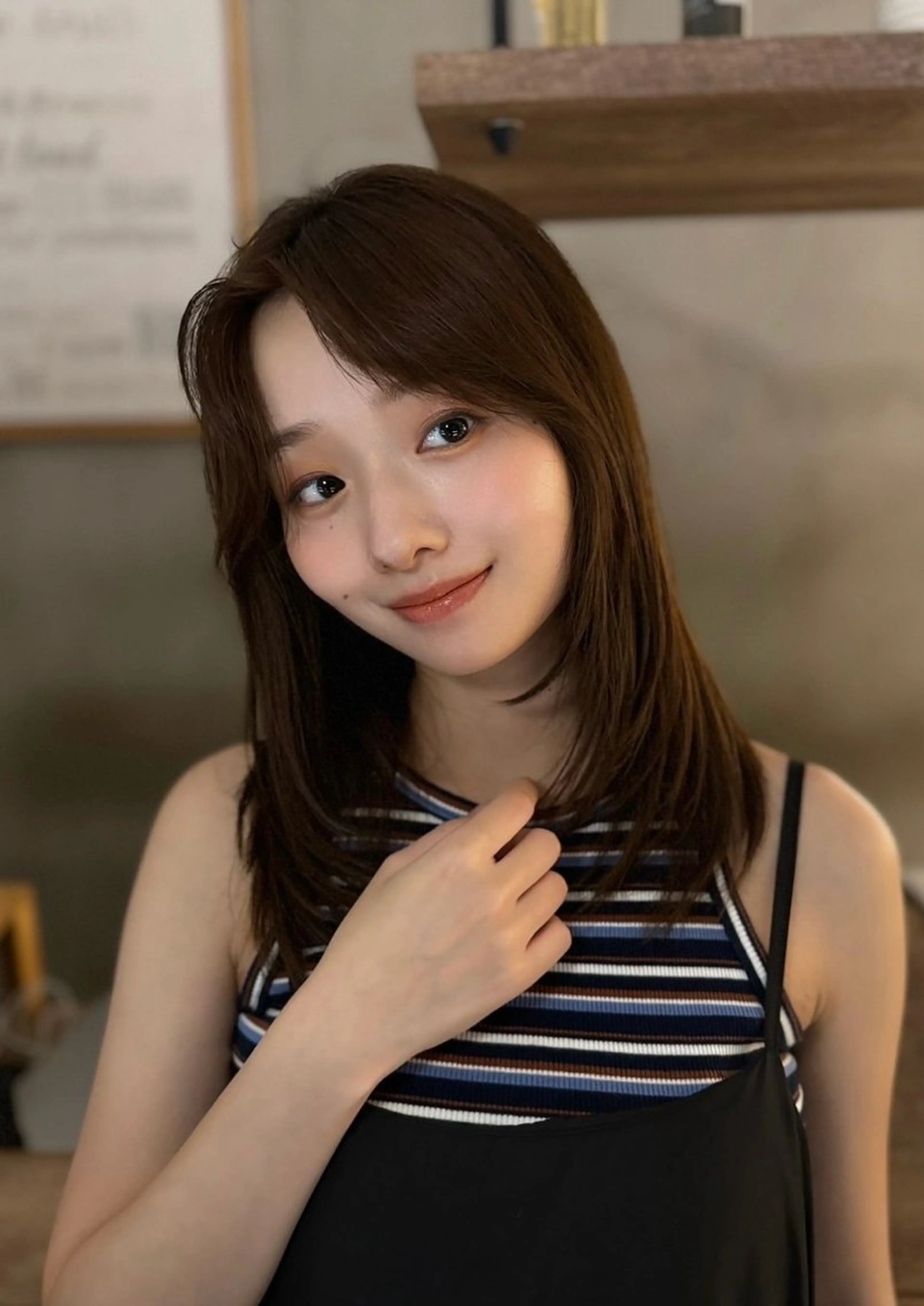 セミロング [似合う小顔カット] 🪽MUNi恵比寿のヘアスタイル