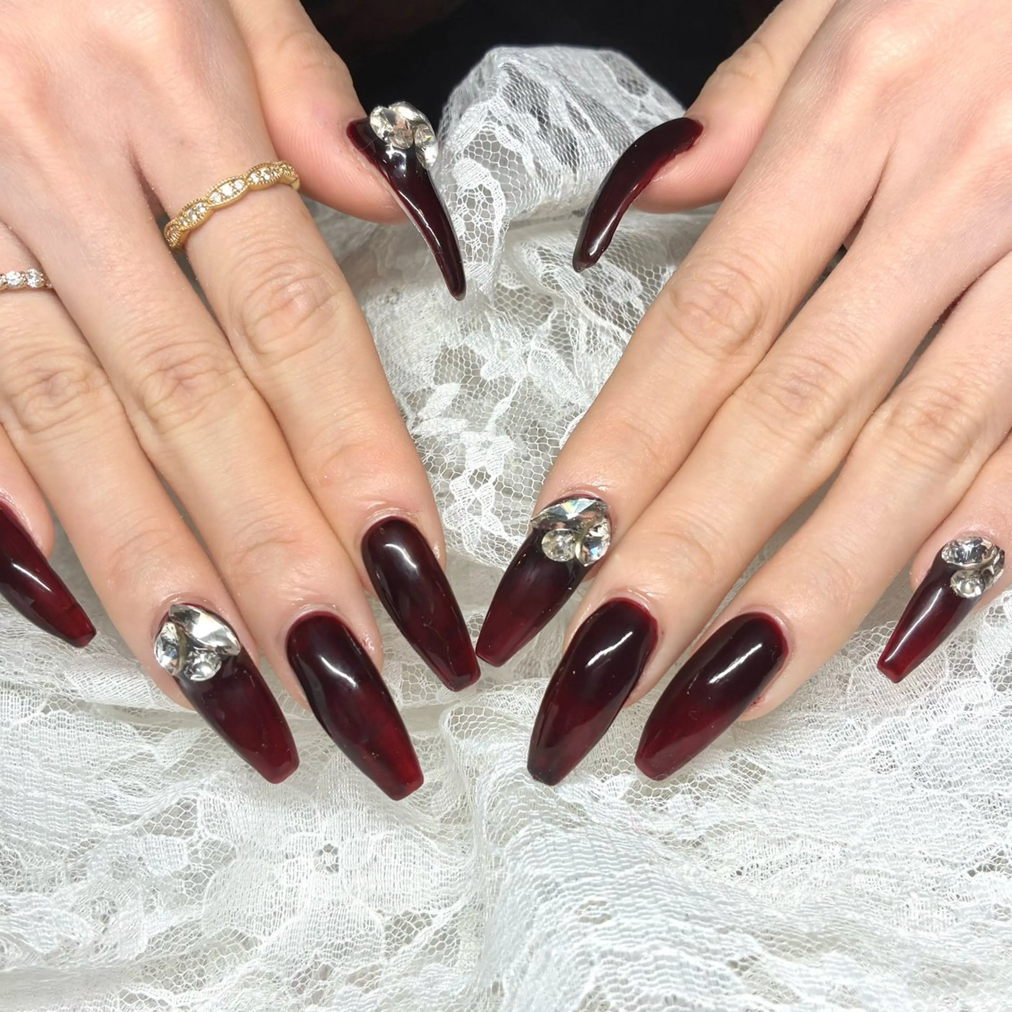 ネイル ハンドネイル Nail ヌシん家 AKANEのネイルデザイン