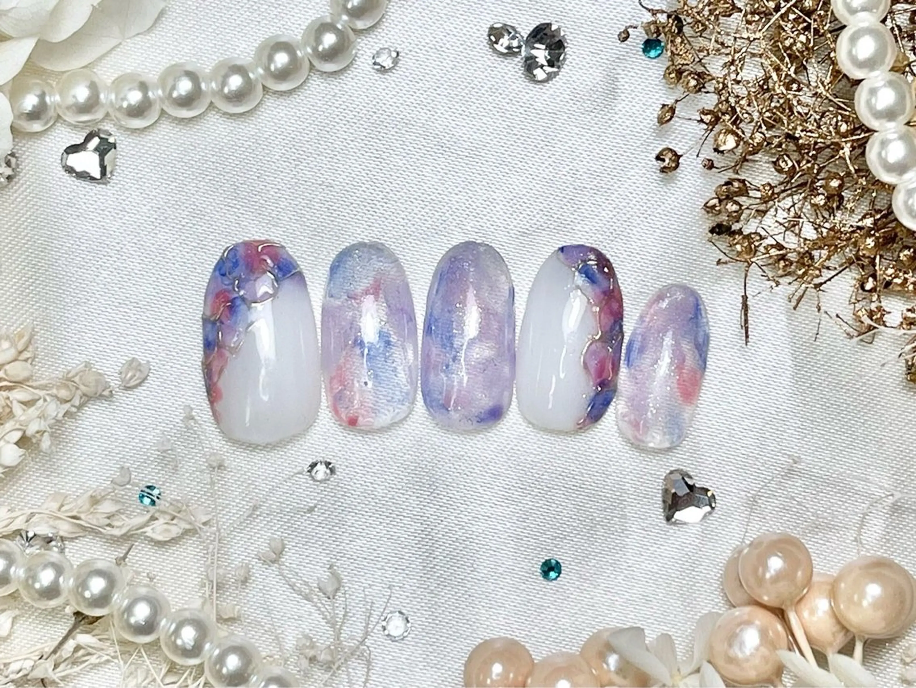 ネイル ハンドネイル プティリボン 武蔵小金井店のネイルデザイン