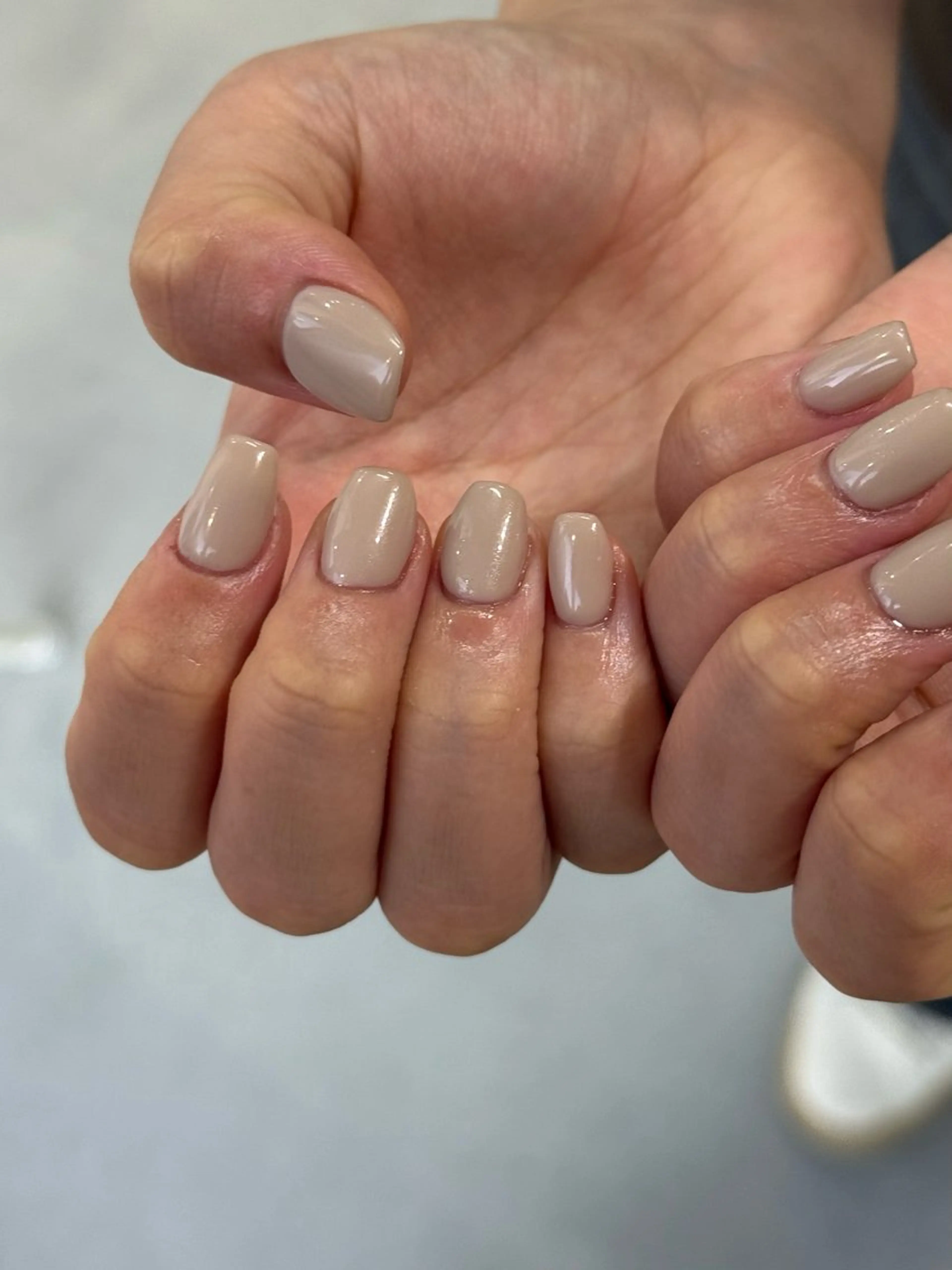 ネイル オフィスネイル ワンカラーネイル MISATO ネイリスト福岡/薬院のネイルデザイン