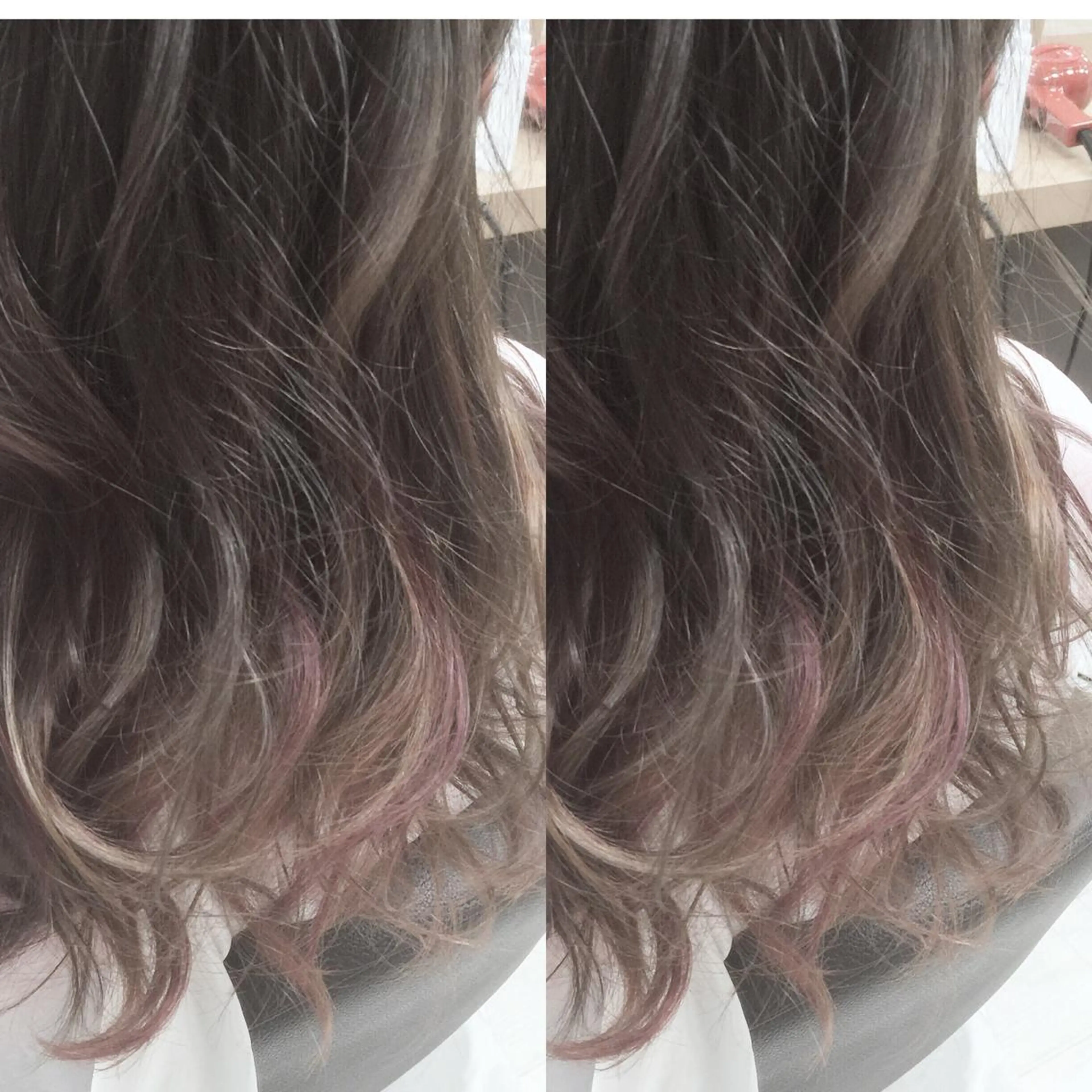 セミロング カラー パーマ ヘアアレンジ メンズ キッズ ネイル マツエク・マツパ 子どものヘアアレンジ カット ヘアカラー トリートメント Lien 深井店のヘアスタイル