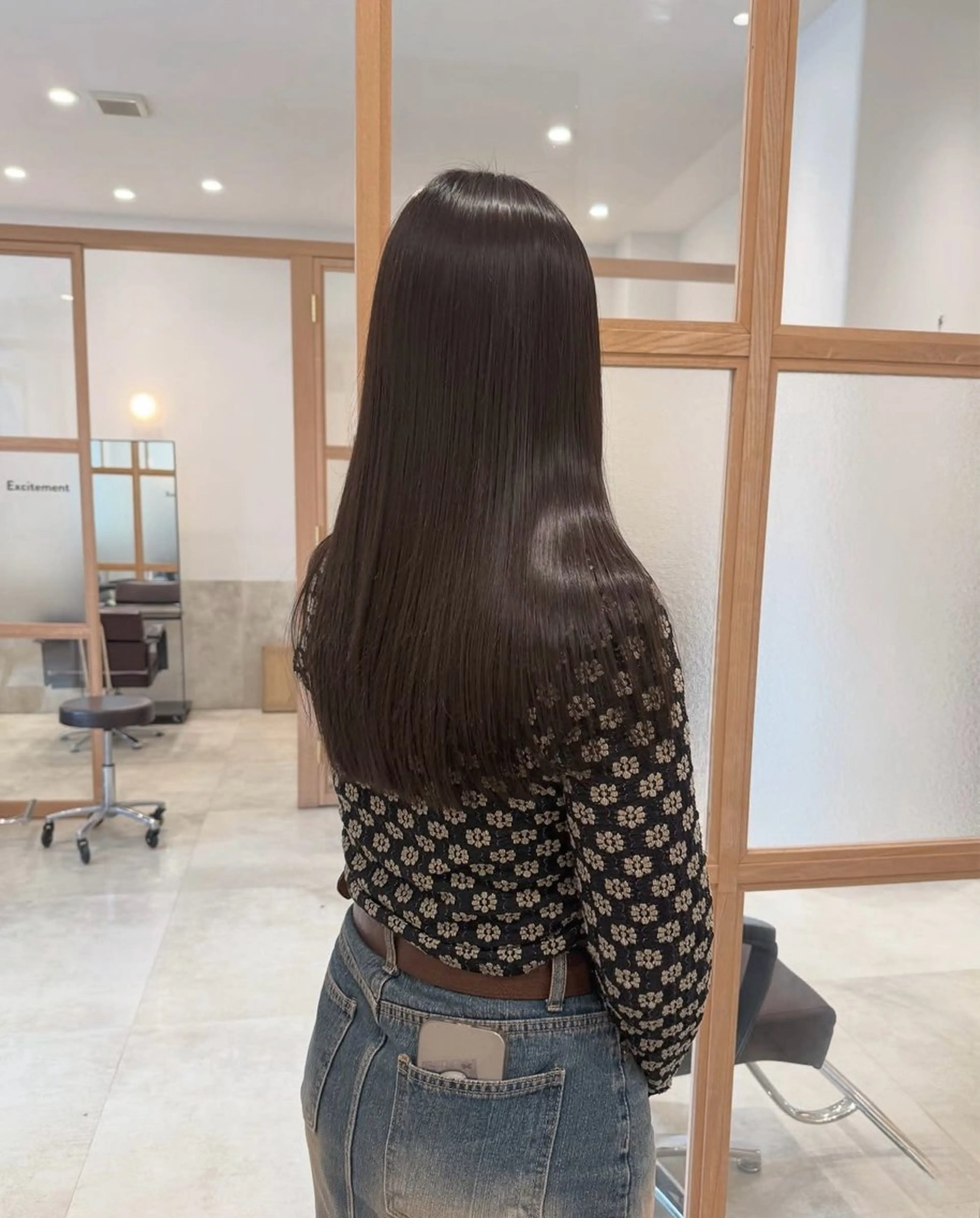 ロング カット ヘアカラー トリートメント 𓍯柔らかhair 𓍯 yukinoのヘアスタイル