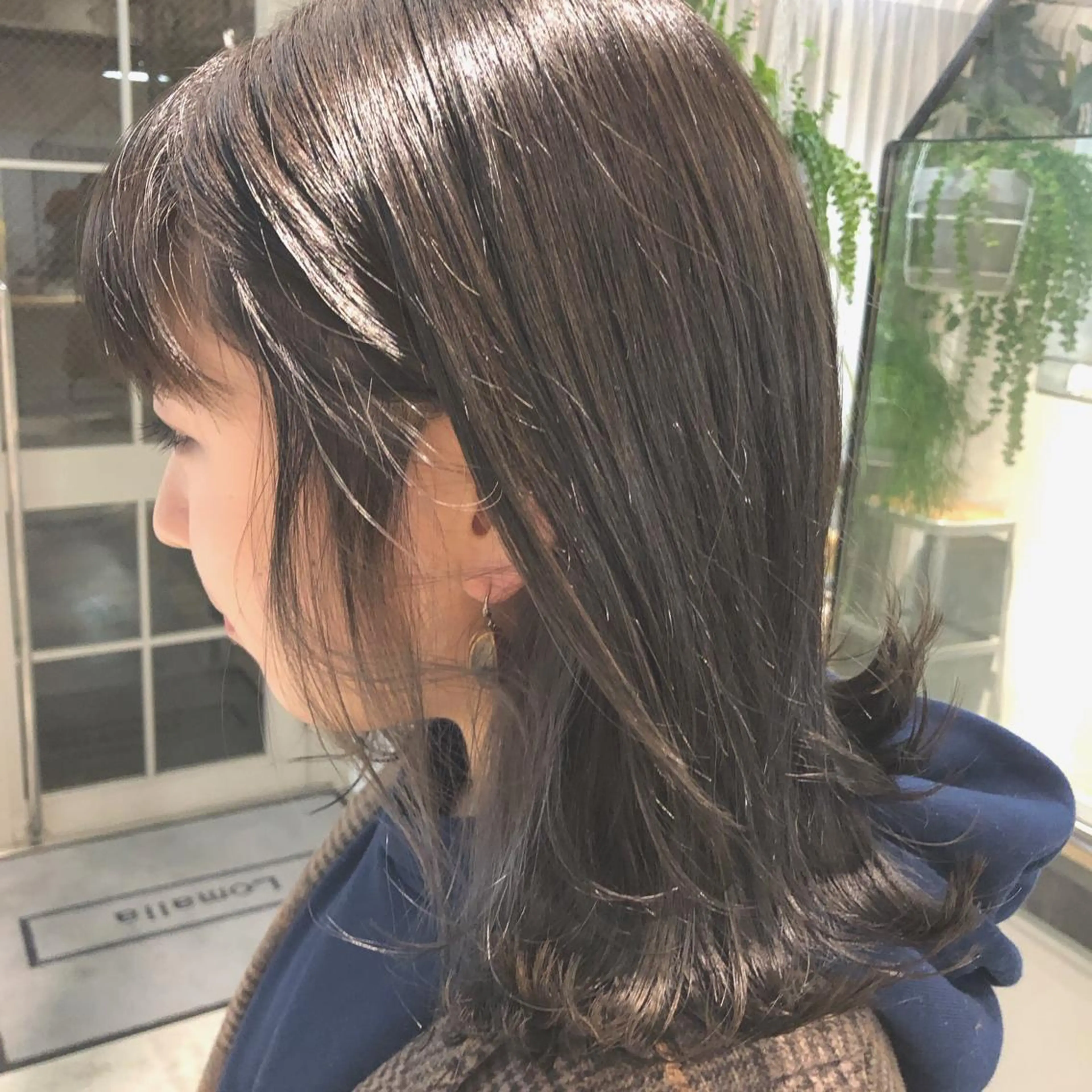 ミディアム カラー 🟩くすみカラー/ボ ブ/ショート/大司のヘアスタイル