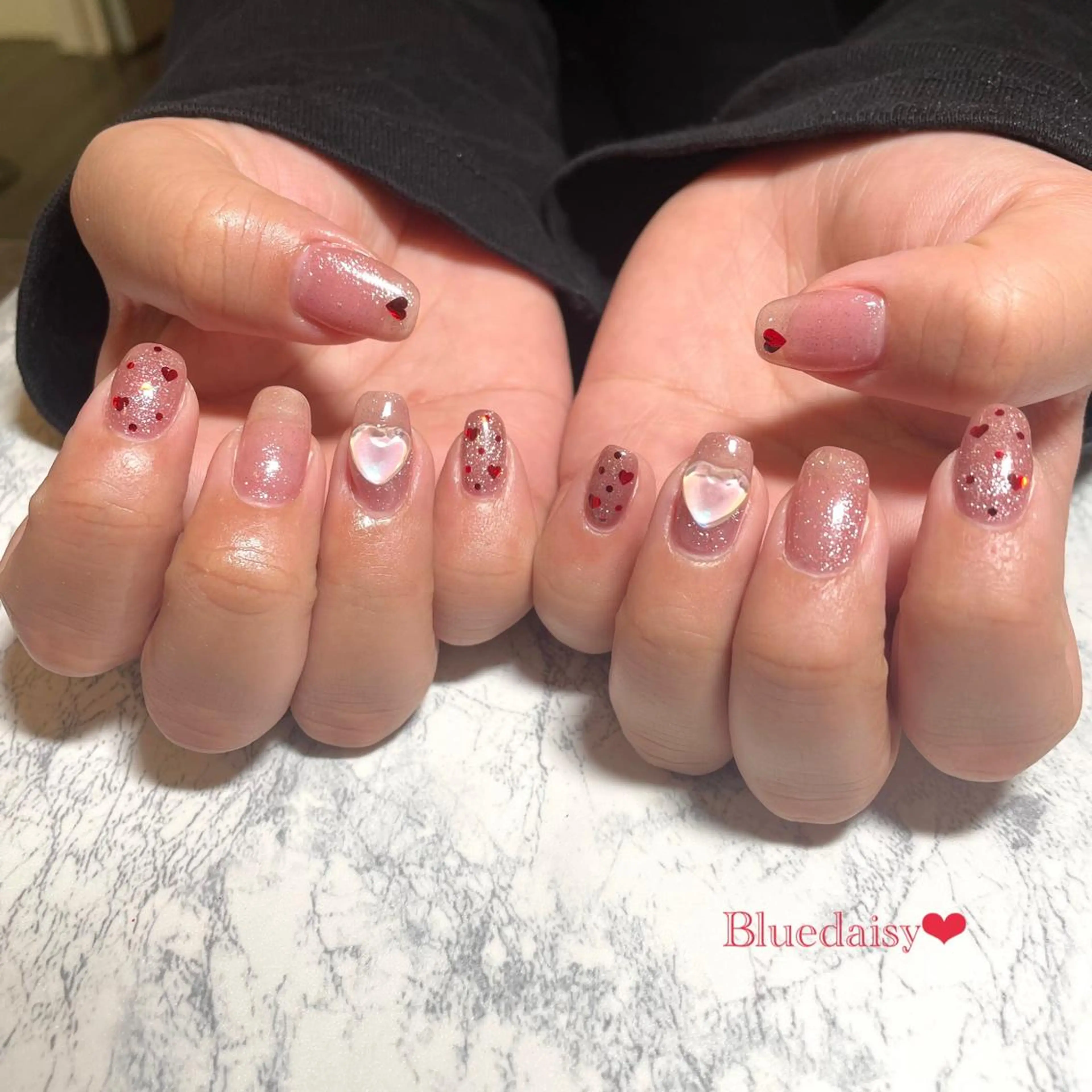 ネイル Blue daisy 栄本店のネイルデザイン