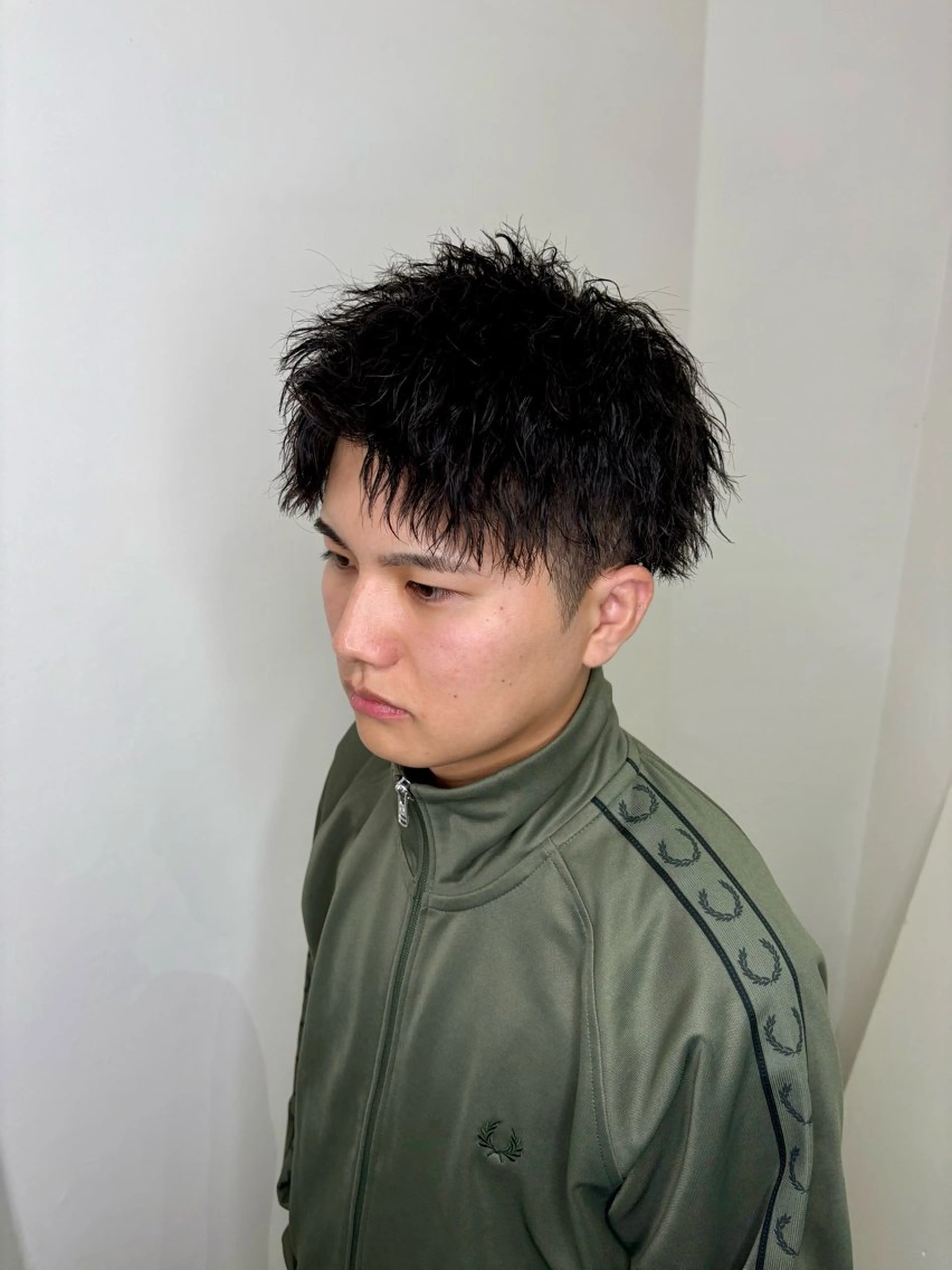 メンズ カット パーマ aDALil川越 😎AZUSAのヘアスタイル