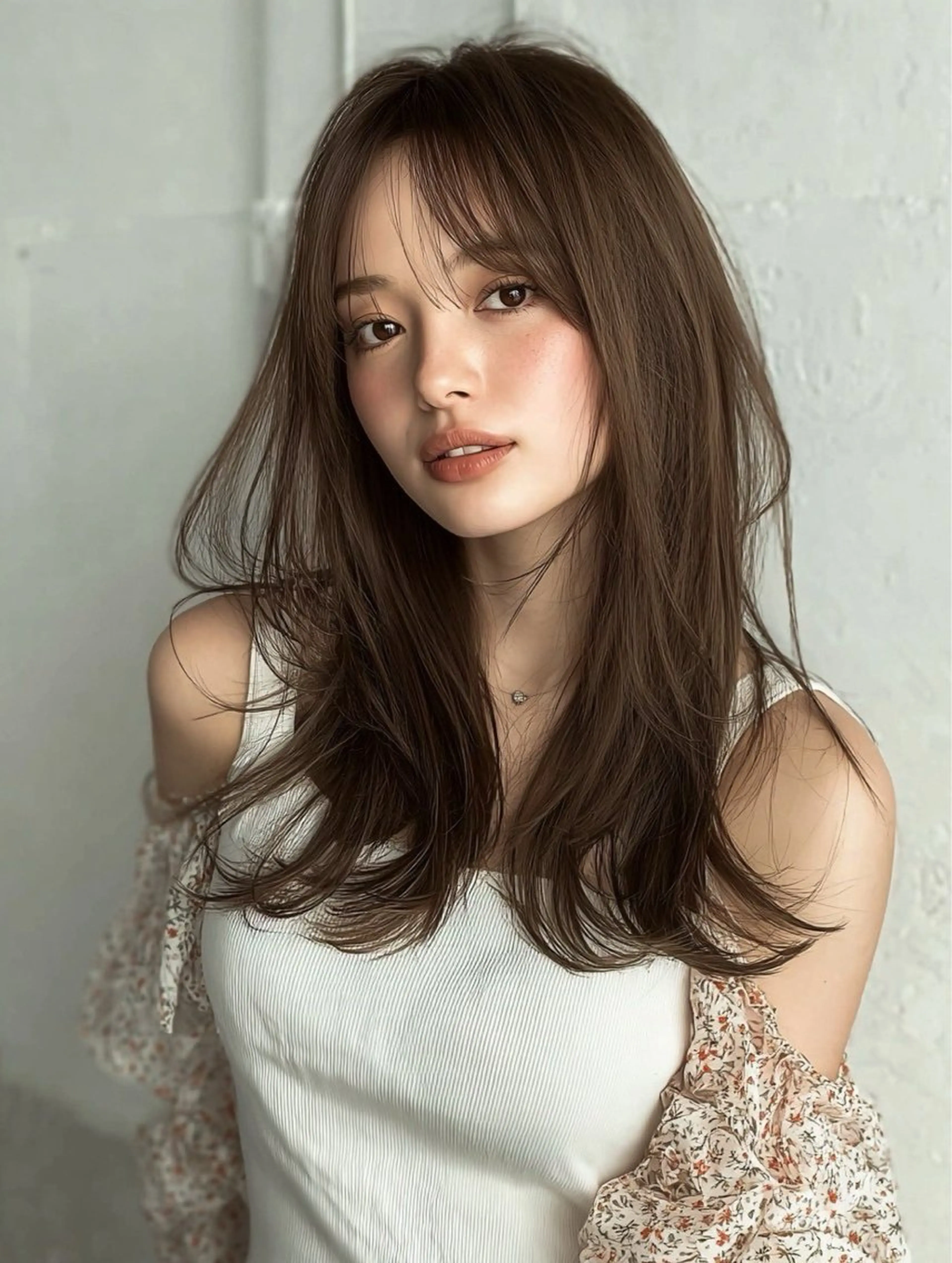 ロング カラー カット ヘアカラー トリートメント 似合わせ美髪ヘア✨ 天王寺．阿倍野🌈のヘアスタイル