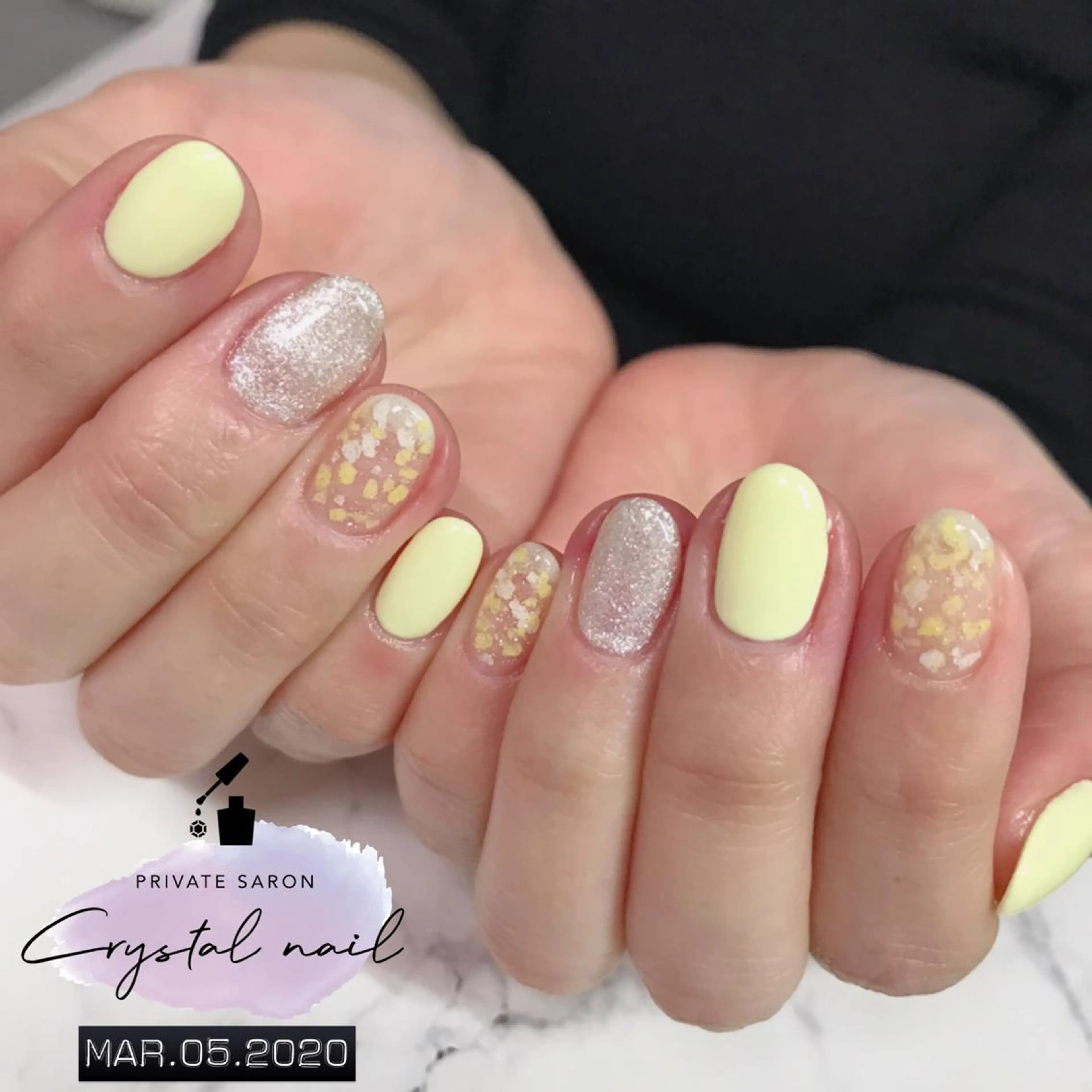 ネイル 春ネイル ハンドネイル SCENERY NAILのネイルデザイン