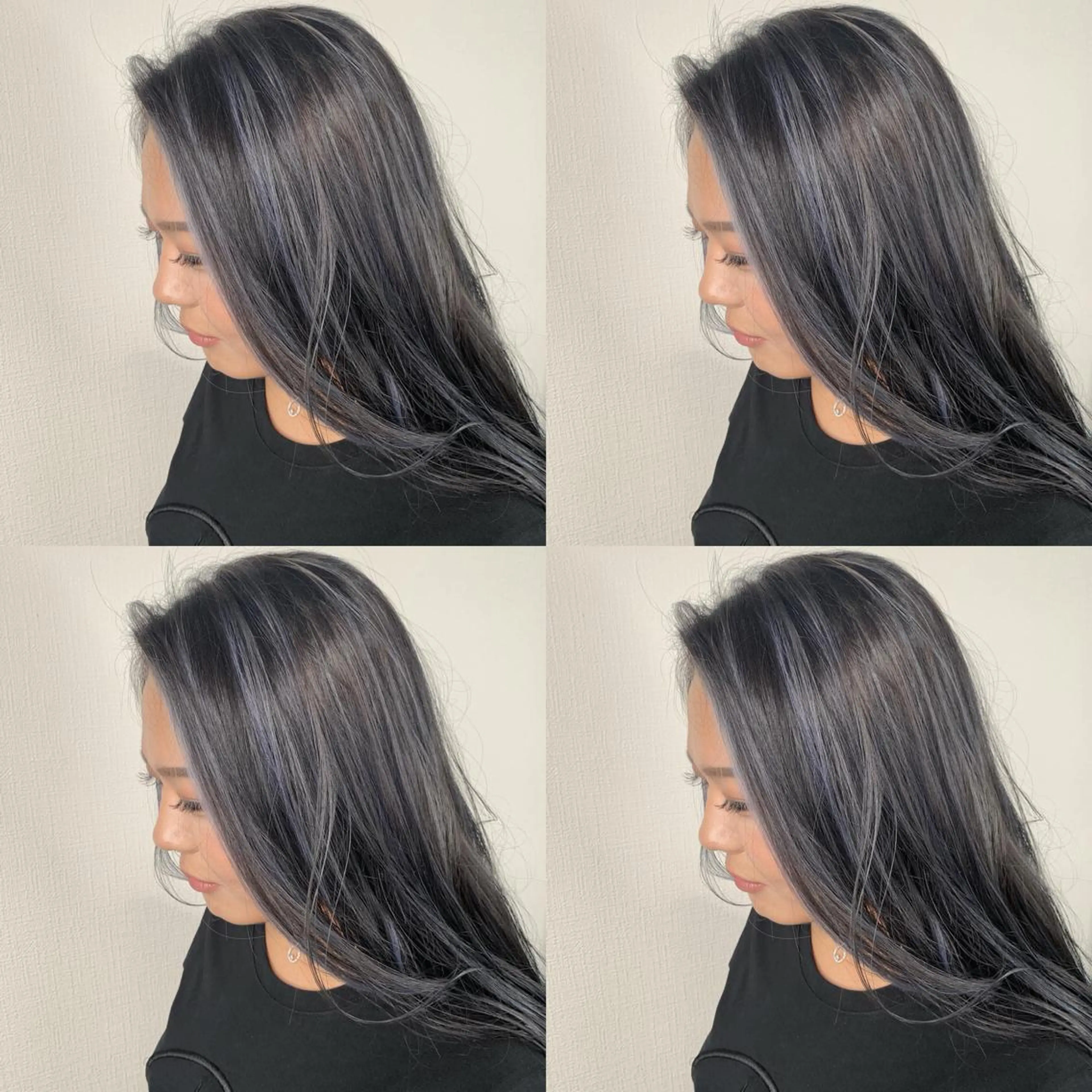 ロング ハイライト ヘアカラー 佐藤 香太のヘアスタイル