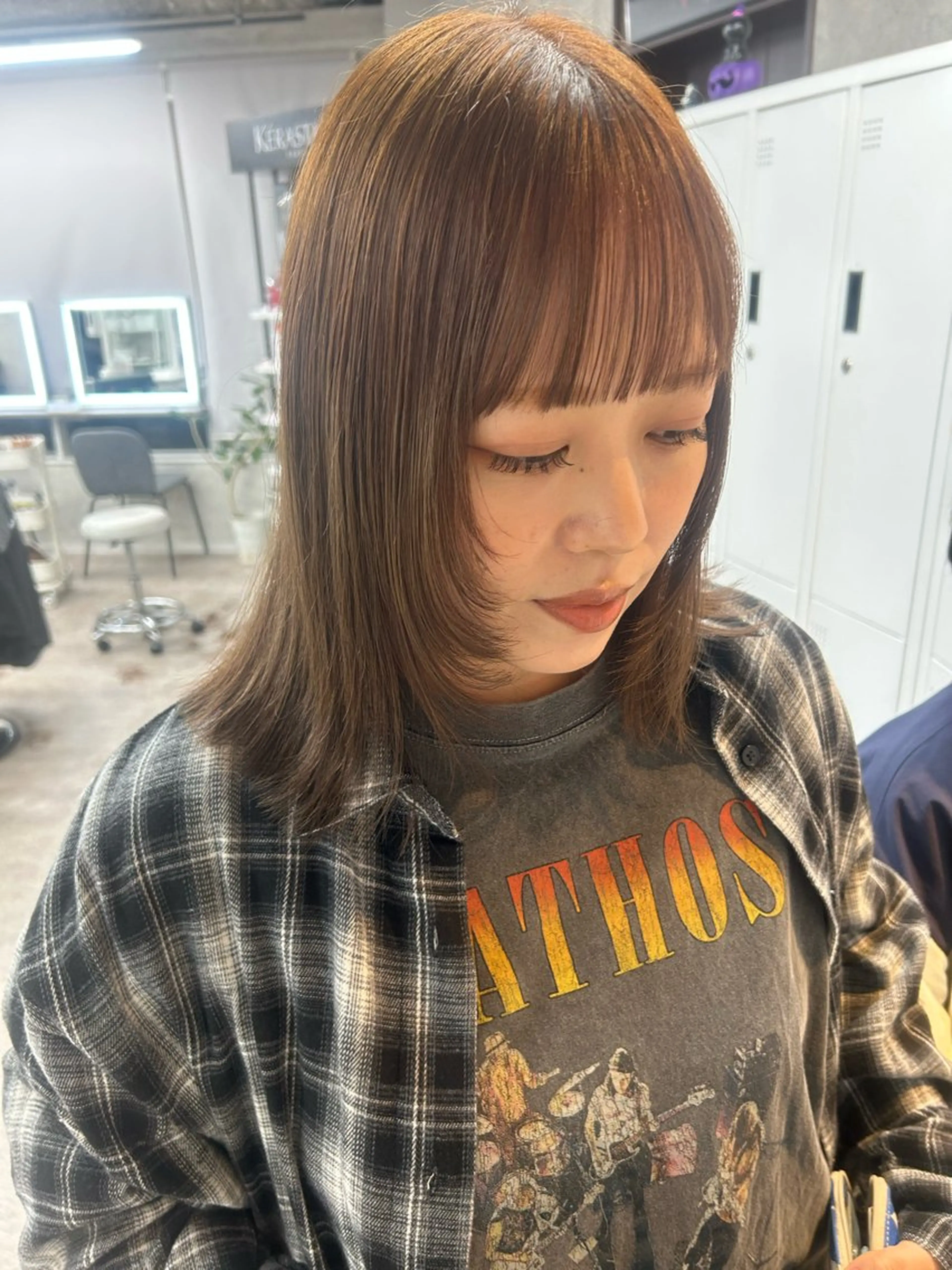 🩵カットカラー(3cm以上)🩵の写真