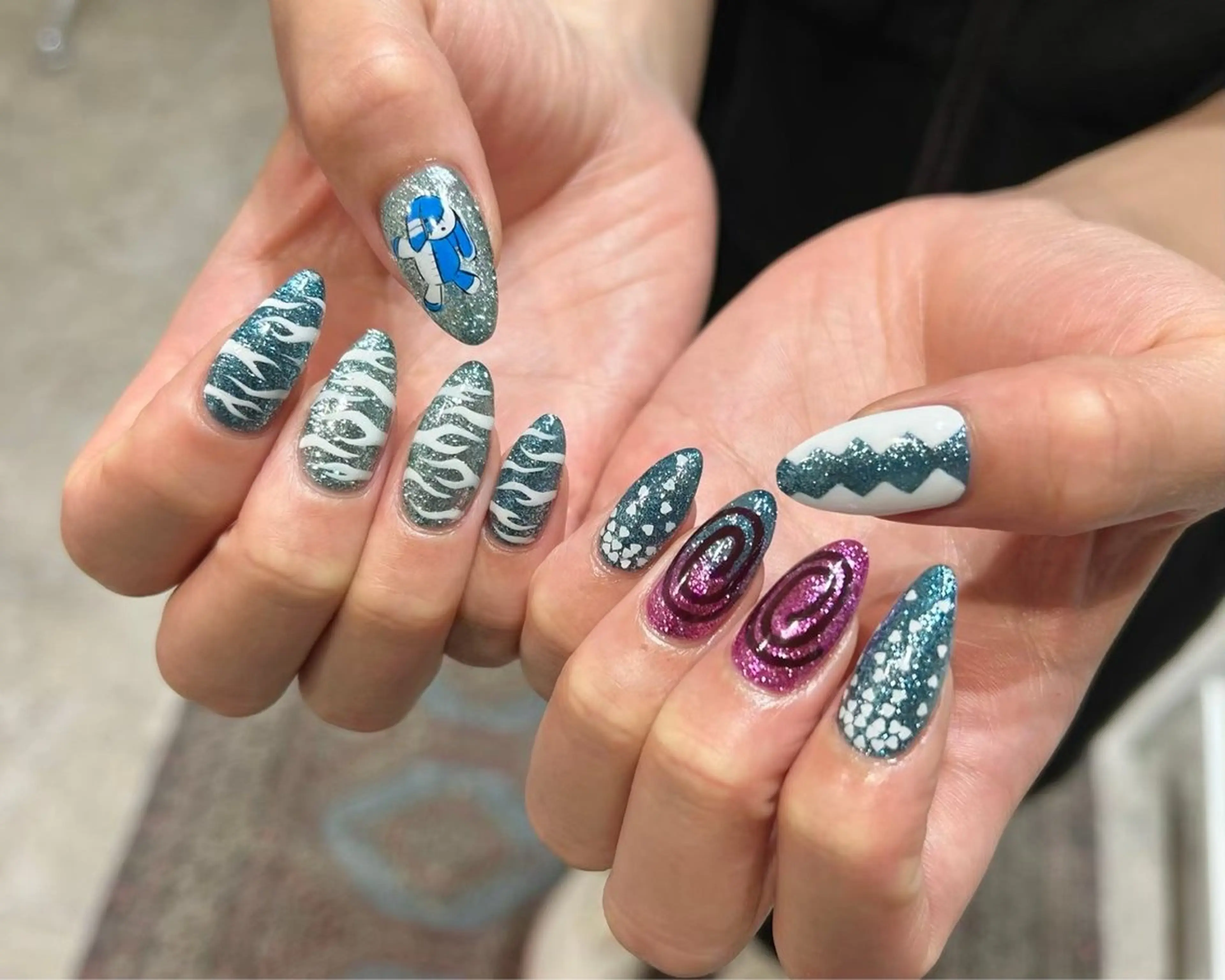 【限定✨️Jrネイリスト】ハンド💅125分アートコース✨️オフあり（初回ジェルオフ無料）の写真