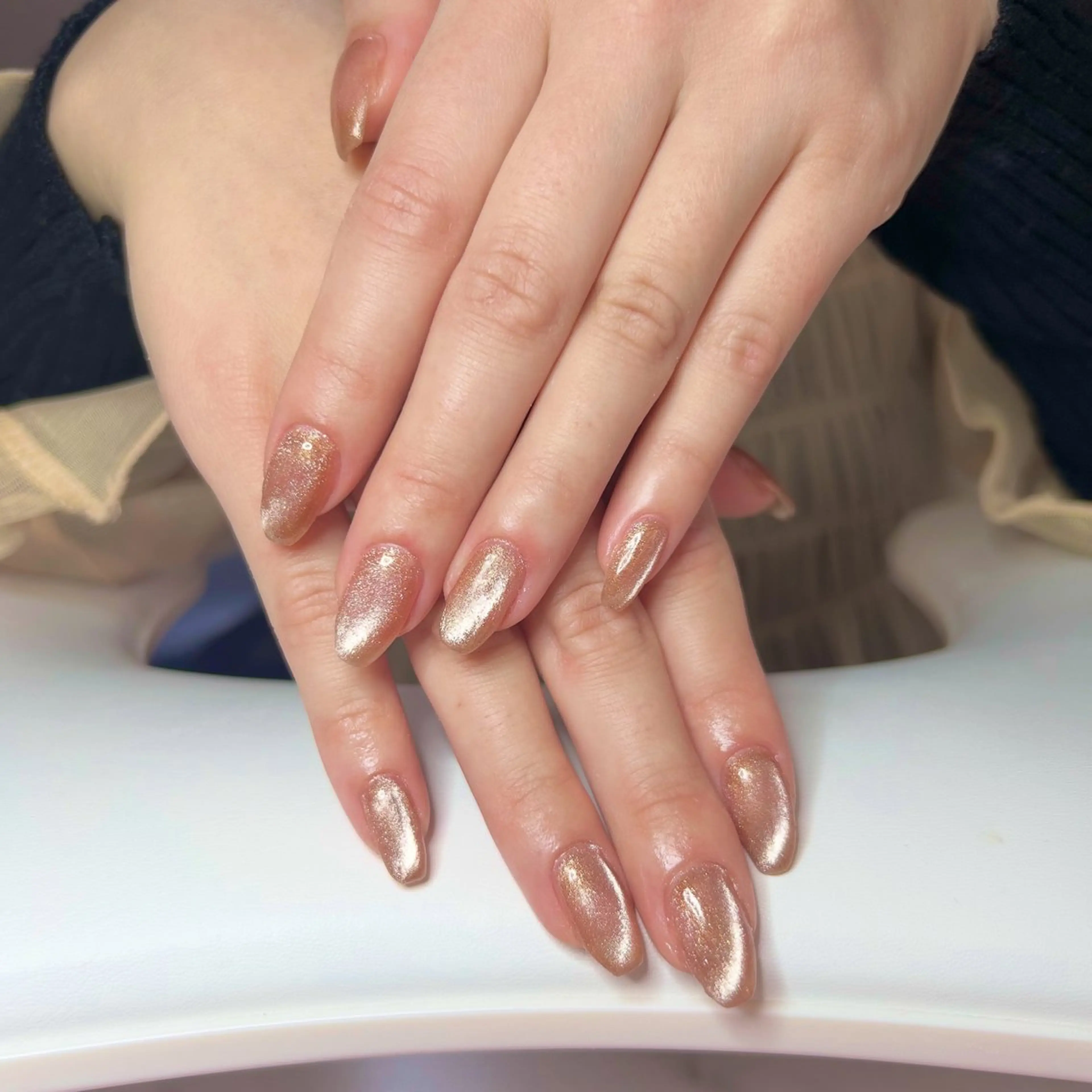 ネイル マグネットネイル ハンドネイル 【malunail】 まるねいるのネイルデザイン