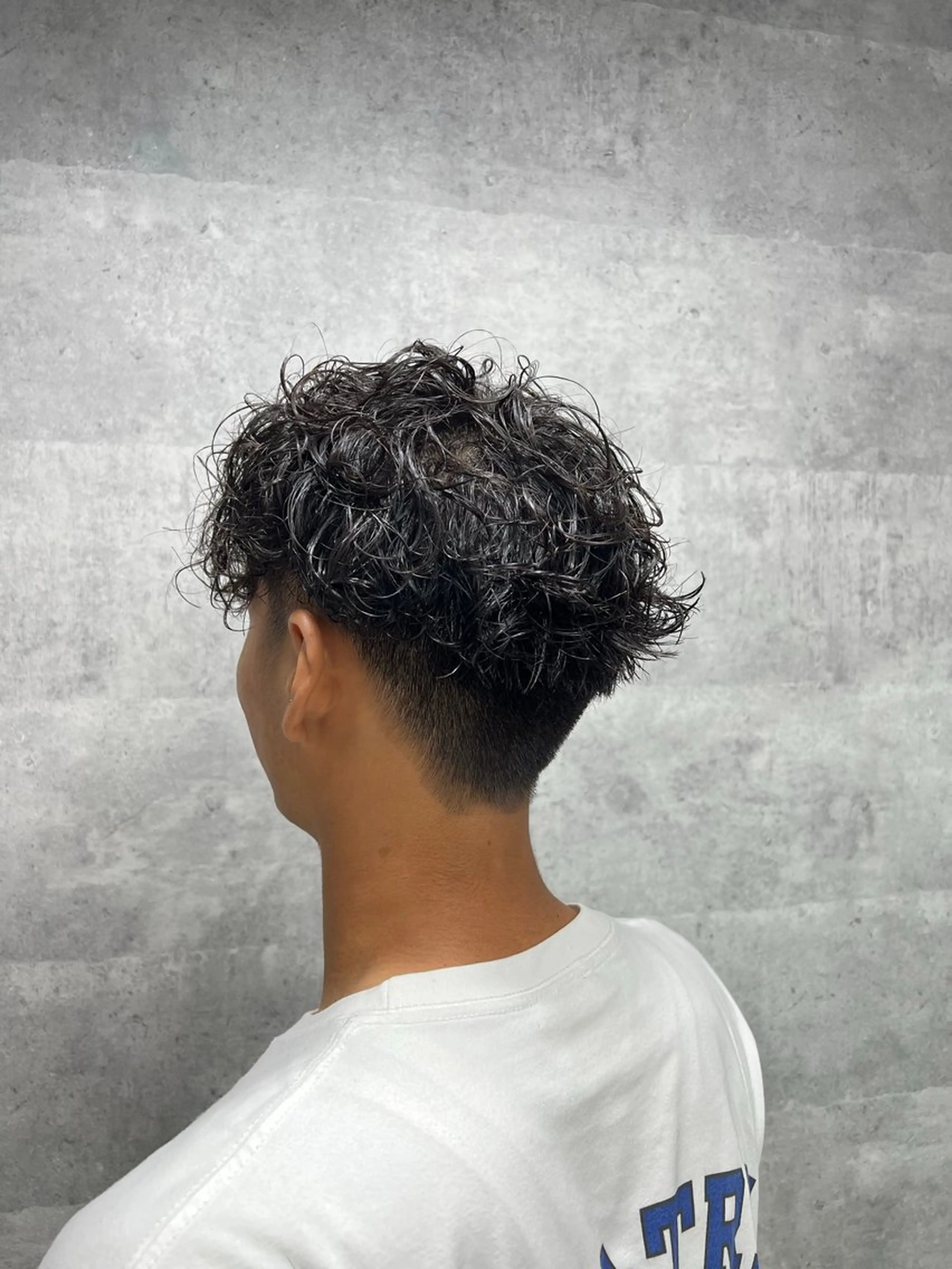パーマ メンズ メンズパーマ プードルパーマ プードルパーマ You/透明感カラー レイヤーカット/ボブのヘアスタイル