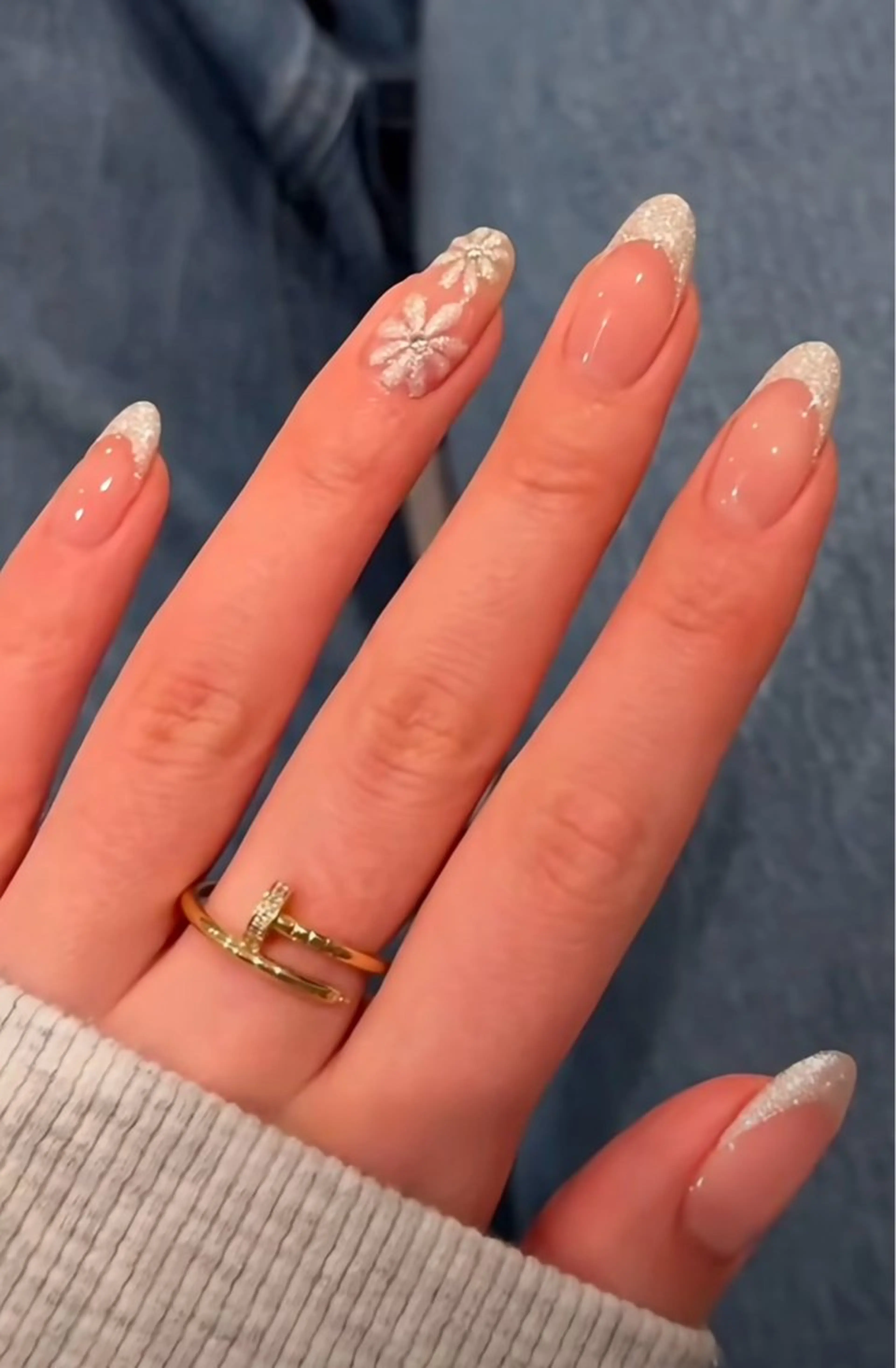 ネイル ハート 韓国ネイル 夏ネイル ワンホンネイル ゆ いのネイルデザイン